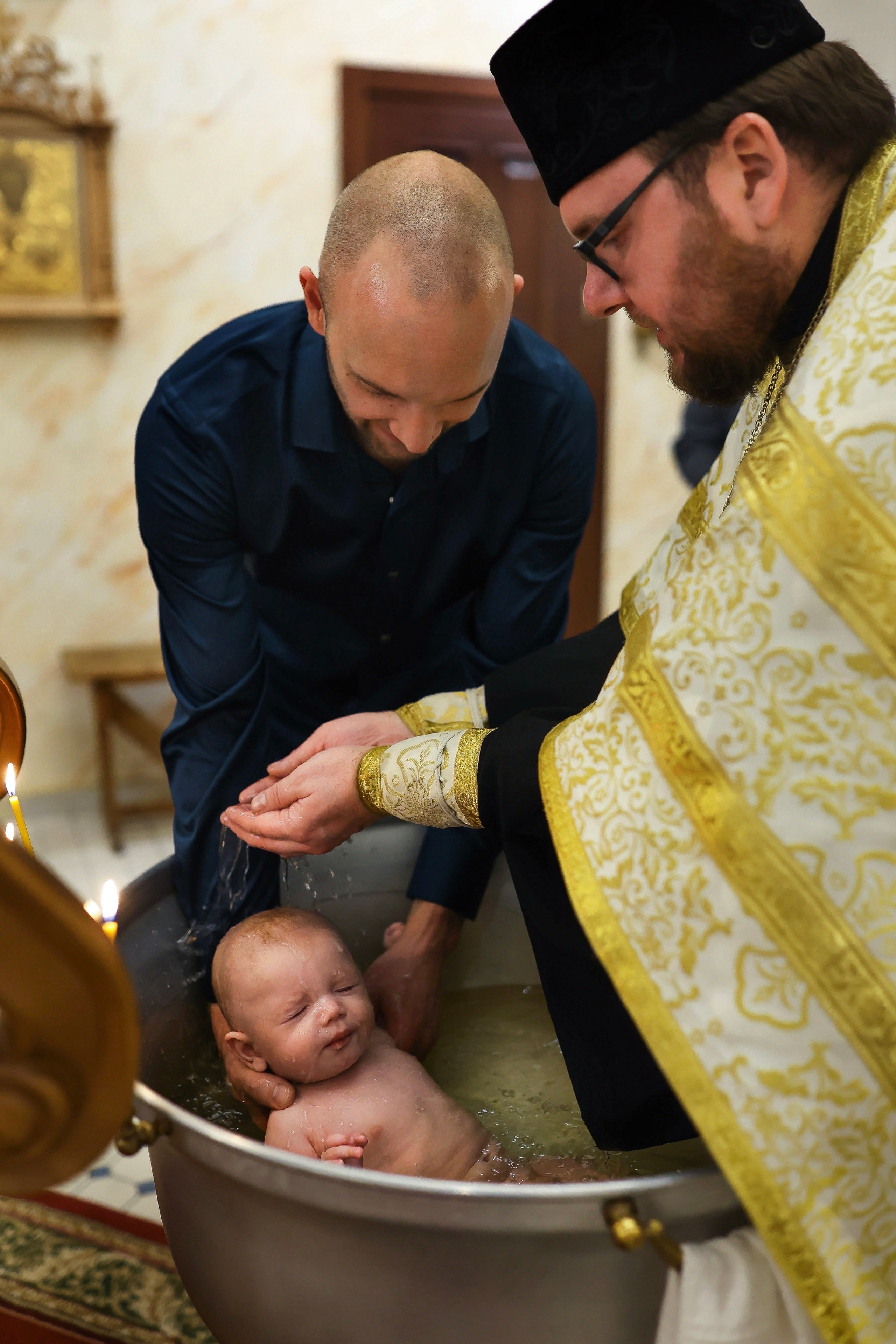 Крещение — фотосессия крестин в Санкт-Петербурге. Фотограф из Санкт-Петербурга Ильинская Ксения
