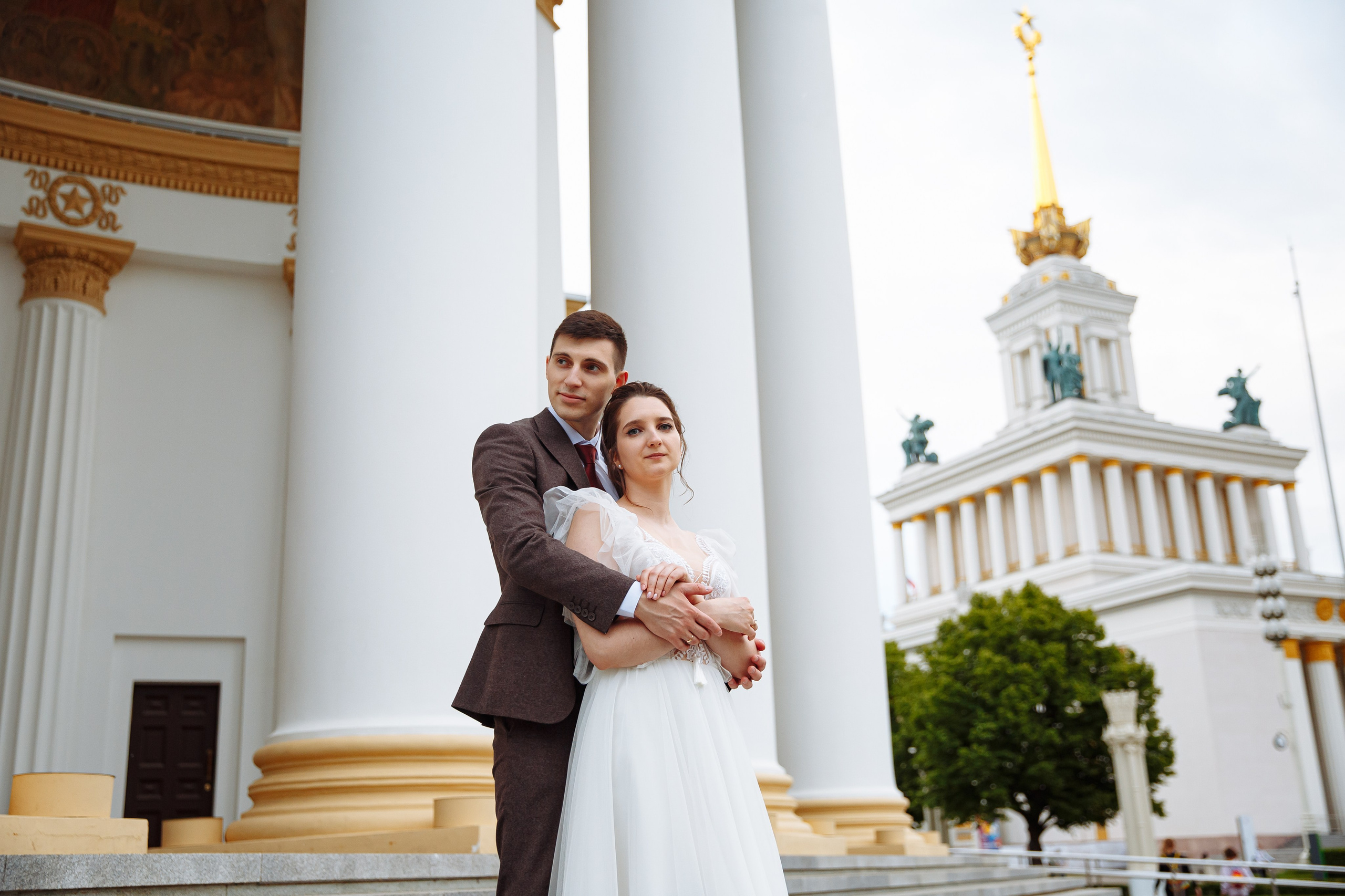 ЗАГС на ВДНХ регистрация брака, описание и особенности. Свадебный фотограф Москва и МО Сергей Киржаев