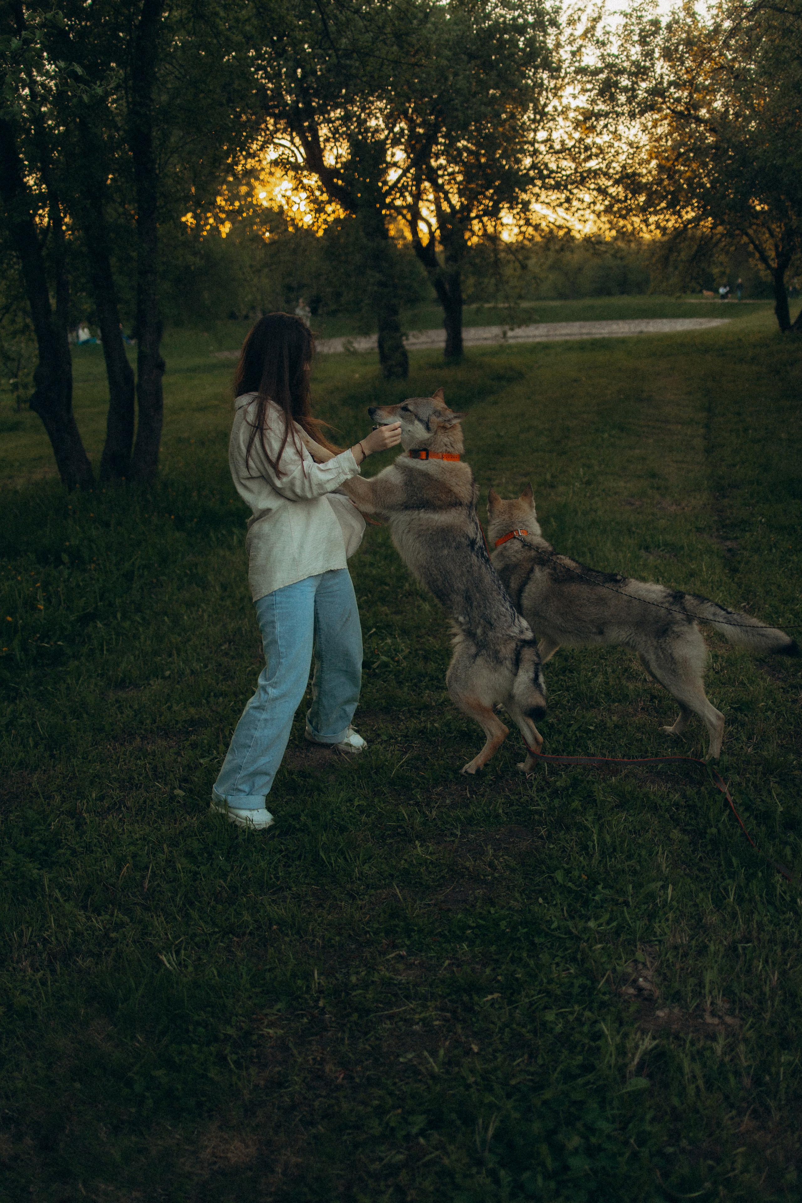 Аня и ее семья. Фотораф — анималист Мария Шистка