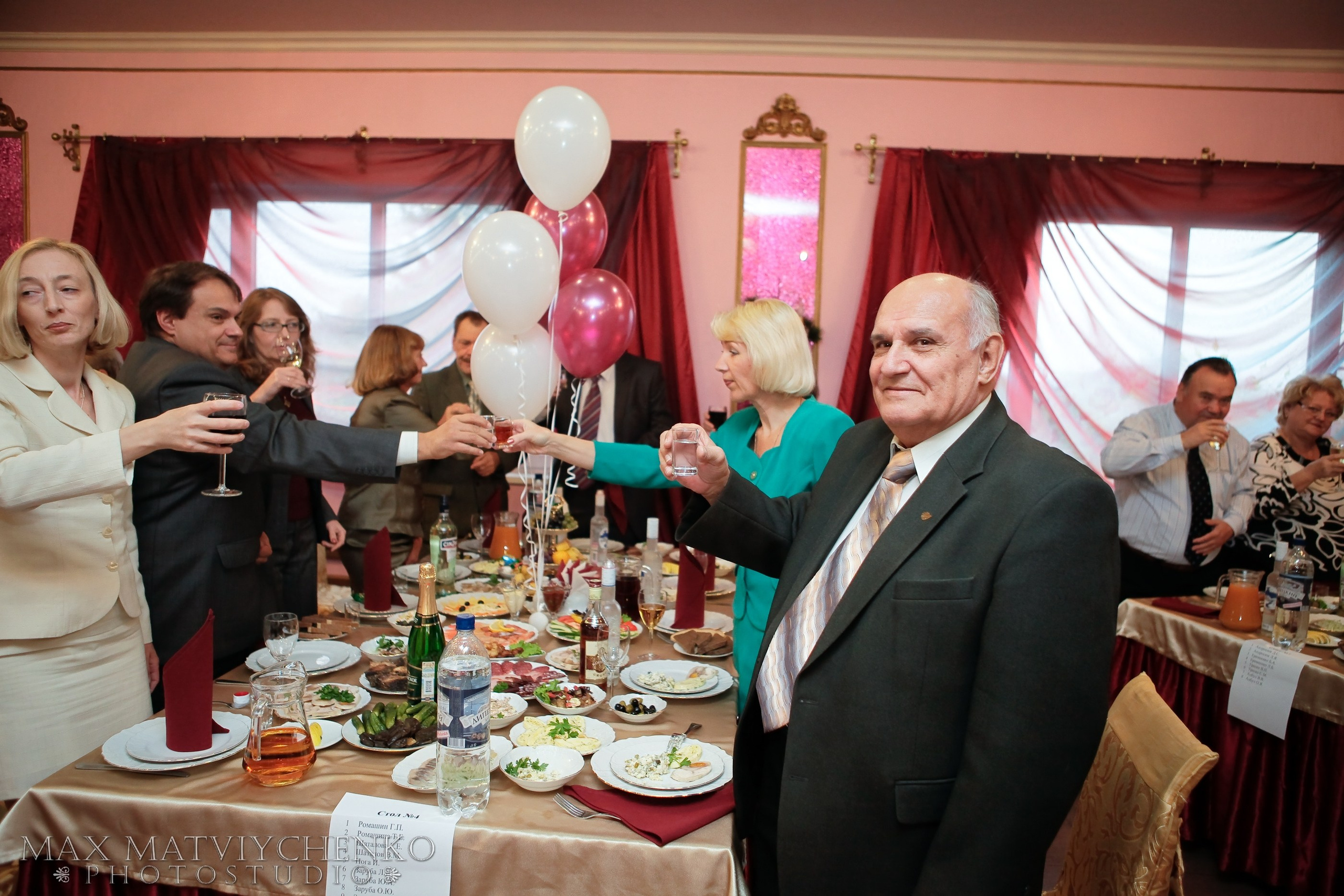 Банкет/Banquet. Максим Матвийченко и Виктория Басова профессионалы своего дела