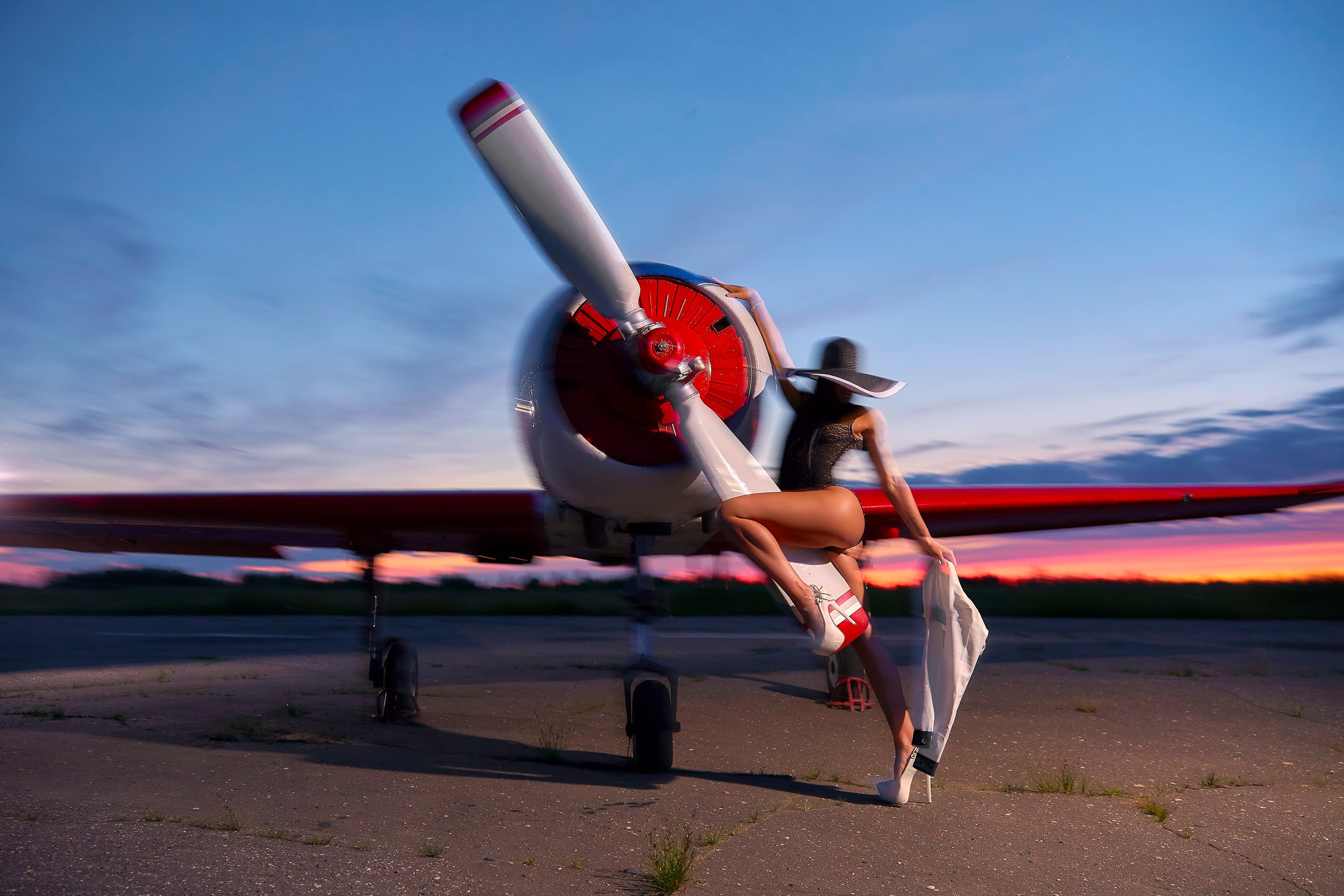 Фотосессия с самолетами Фотограф Михаил Семенов г. Ярославль