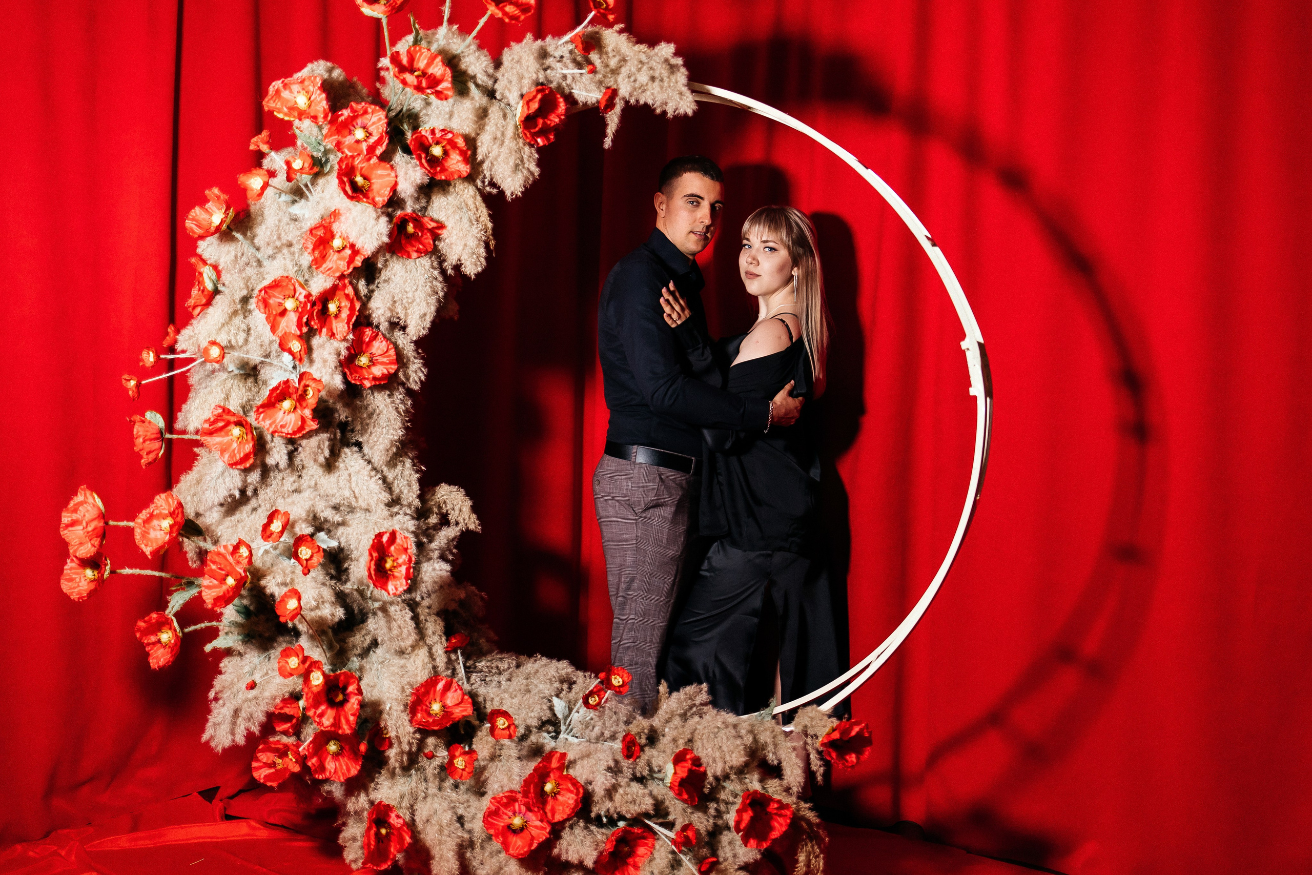 Love story в фотостудии. Свадебный фотограф Кропоткин Краснодар