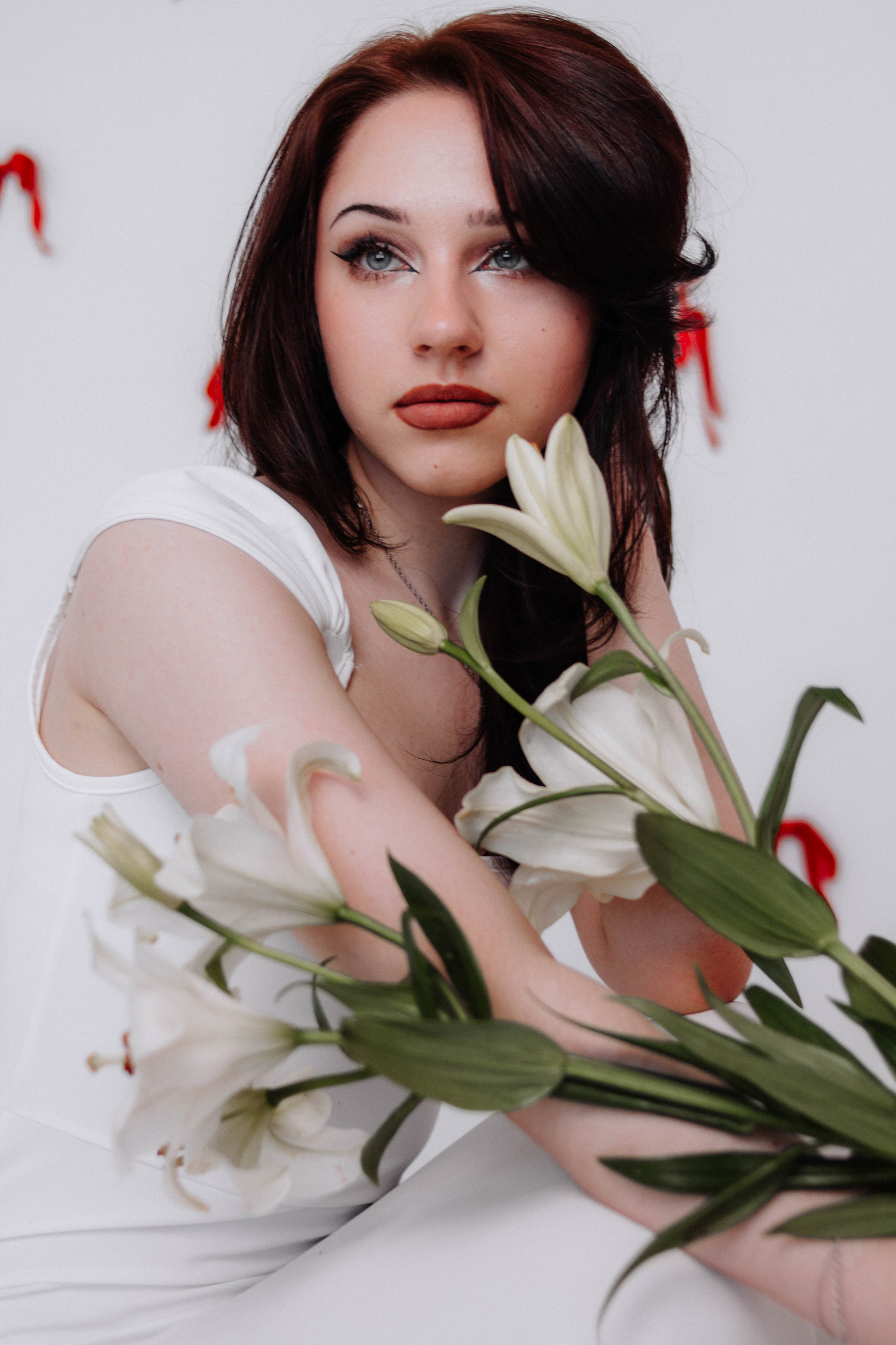 С цветами. Создадим шедевр? Виталина и её фотоискусство