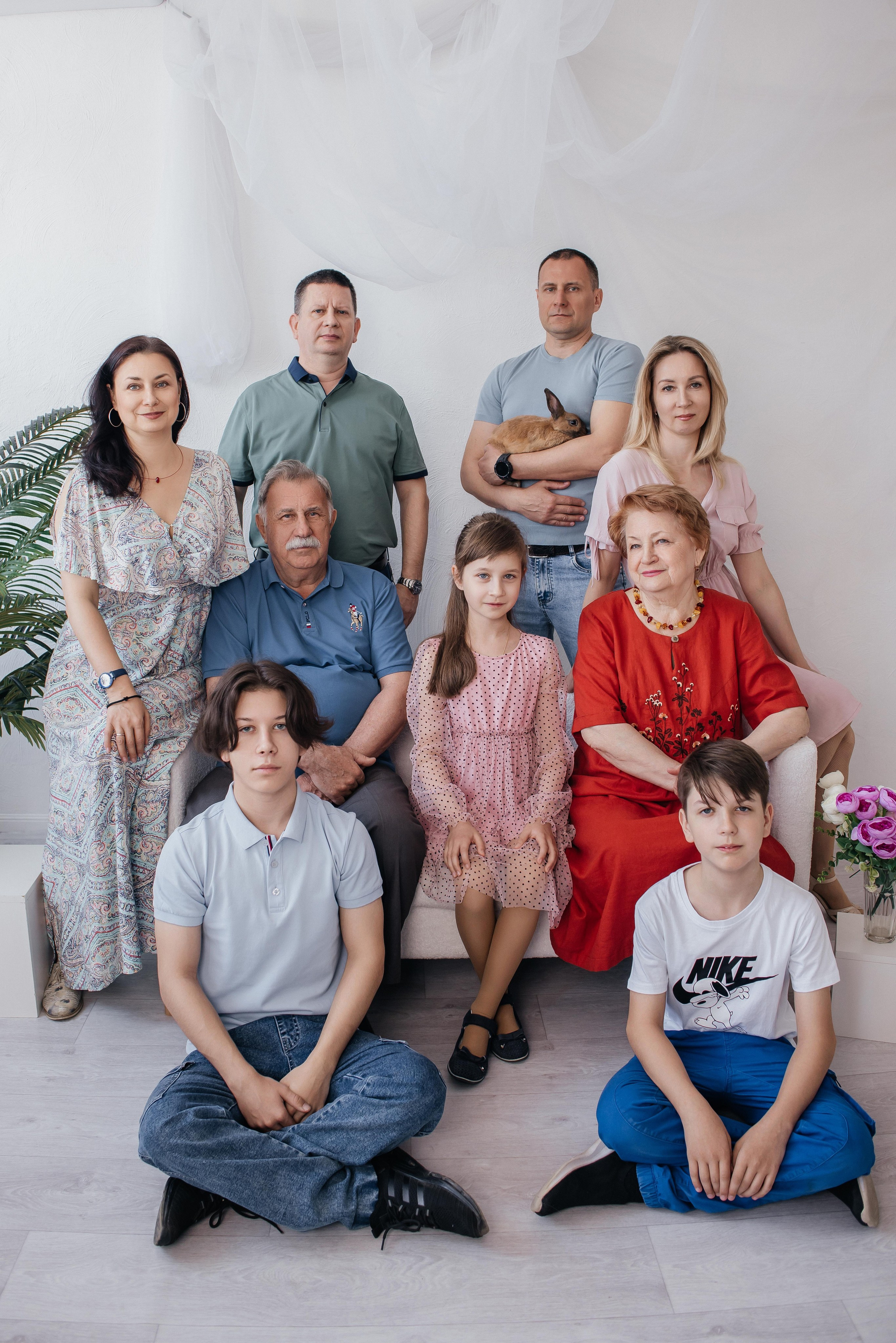 Большая семья. Свадебный и семейный фотограф Яна Стражева. Волгоград, Москва