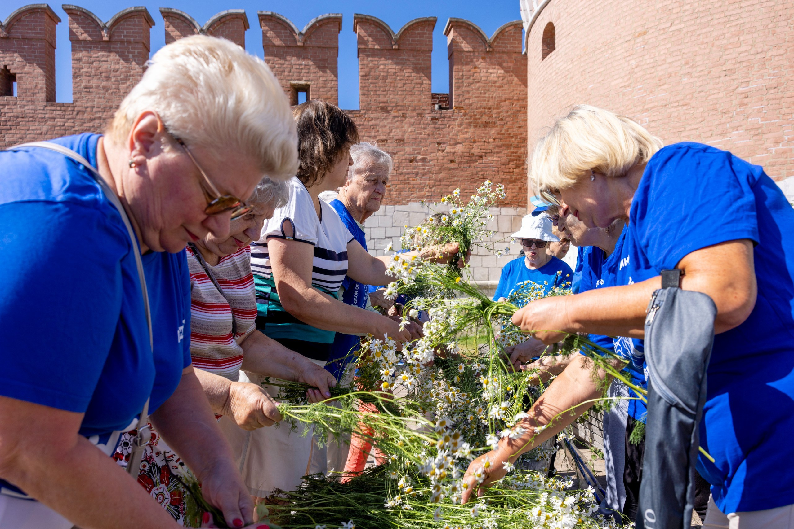 Фестиваль «Ромашковый хоровод». Северная ходьба. Фотограф в Туле Крупский АнДРей. Фотостудия «КАДР71» в Туле