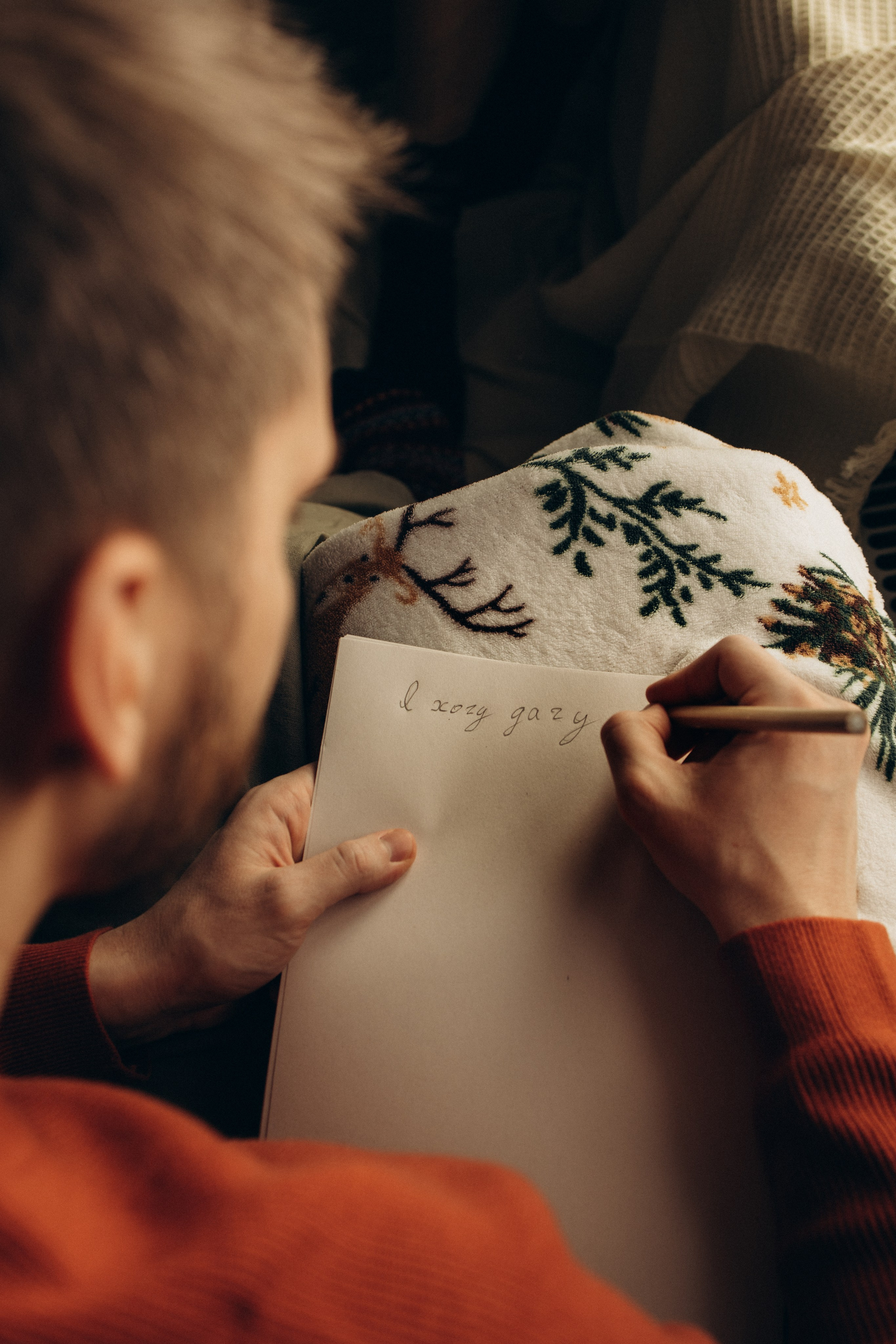 Письма Дед Морозу. Фотограф lifestylе в Москве Пшеничная Анастасия