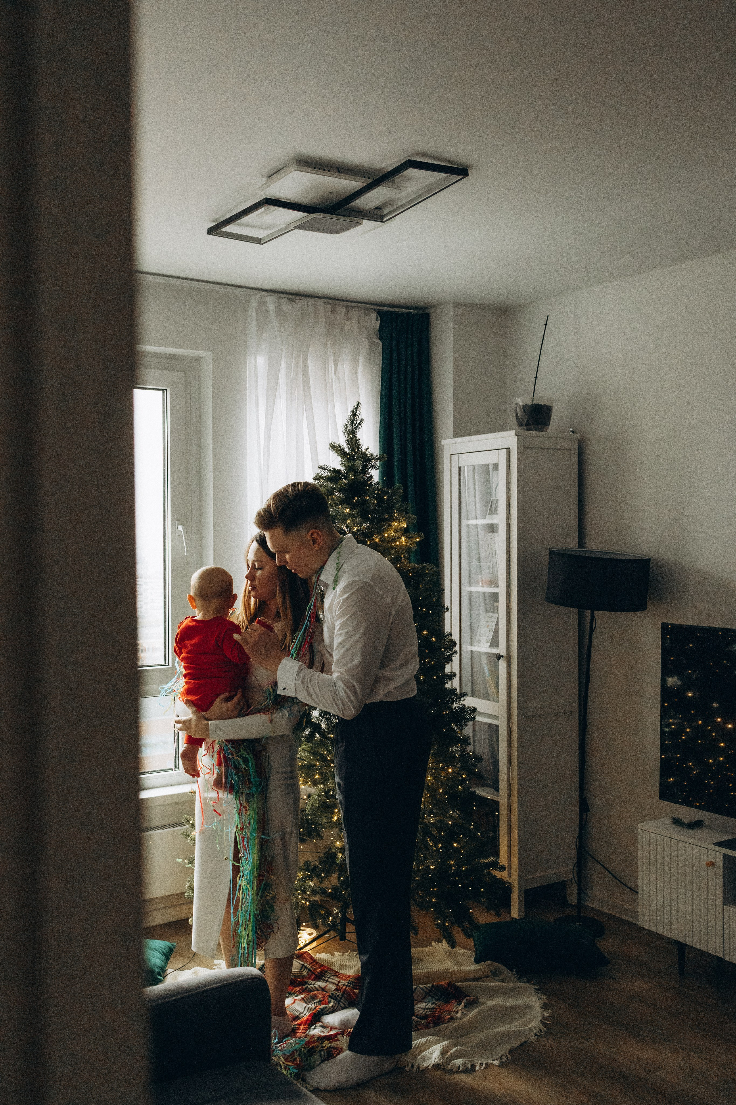 Первый Новый год Андрюши. Фотограф lifestylе в Москве Пшеничная Анастасия