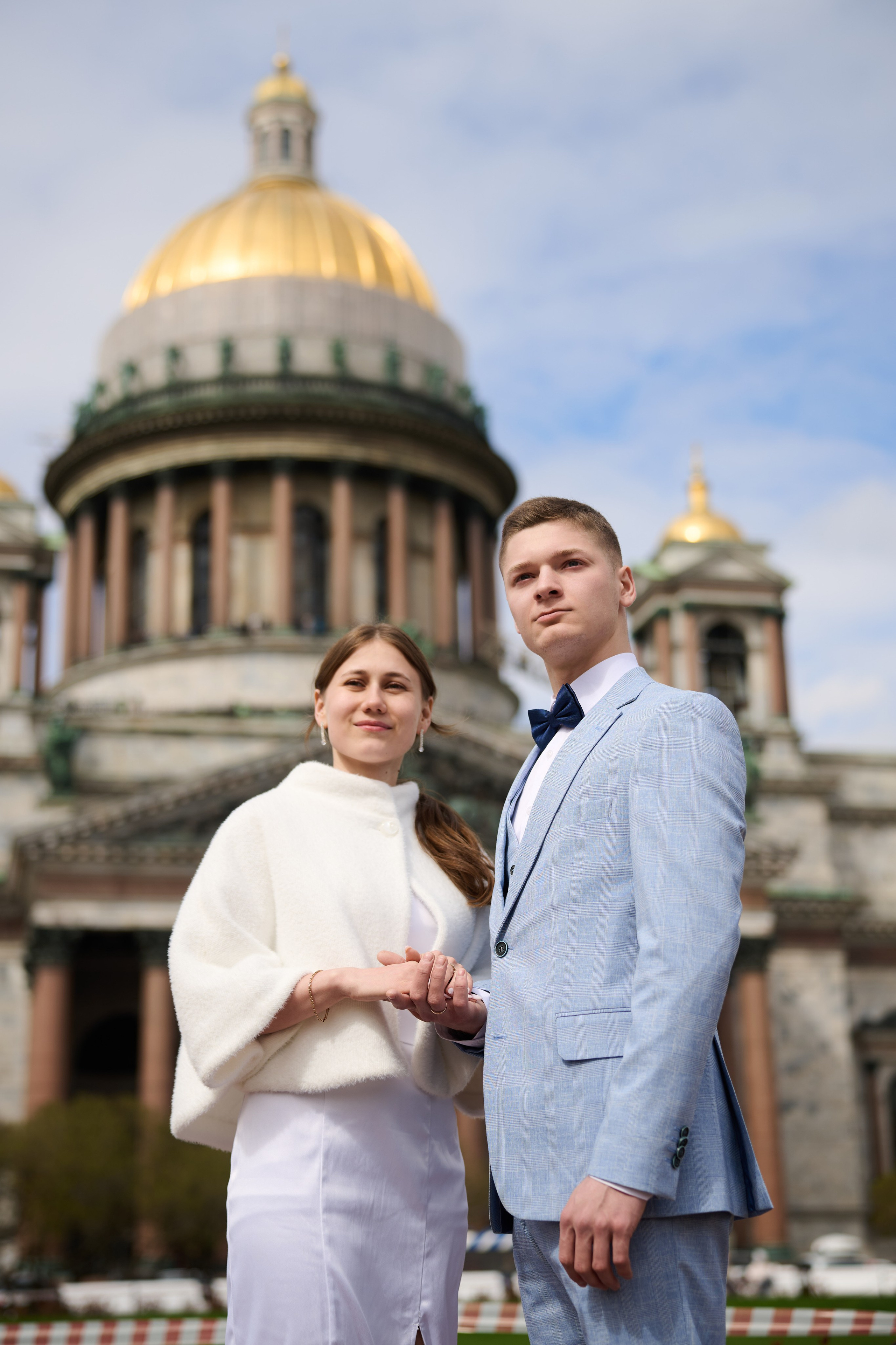 Прогулка у Исаакиевского собора. Фотосессия в Санкт-Петербурге | Услуги профессионального фотографа