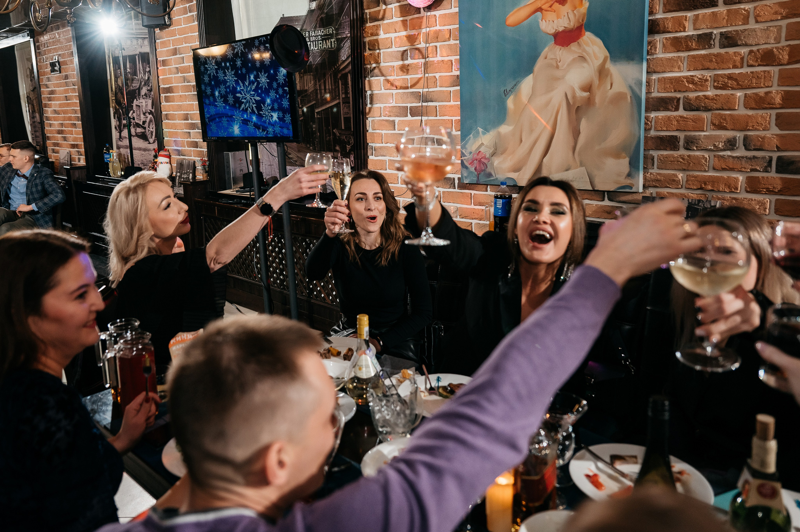 Новогодний корпоратив 1930-е годы, эпоха Великой депрессии и начала эры джаза. Свадебный фотограф в Красноярске