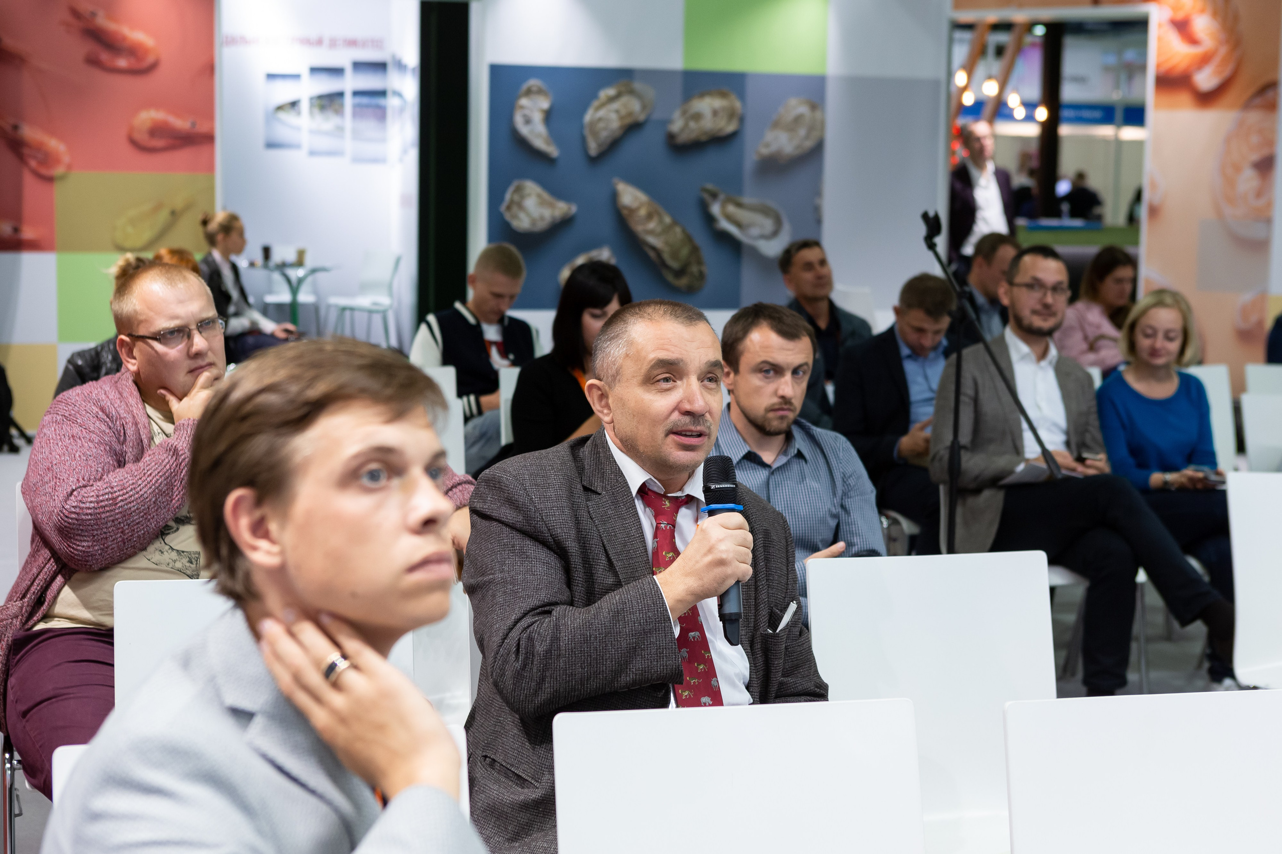 Репортажная фотосъёмка на выставке-конференции World Food Expo. Рекламный, предметный, репортажный, семейный фотограф и художник в Москве