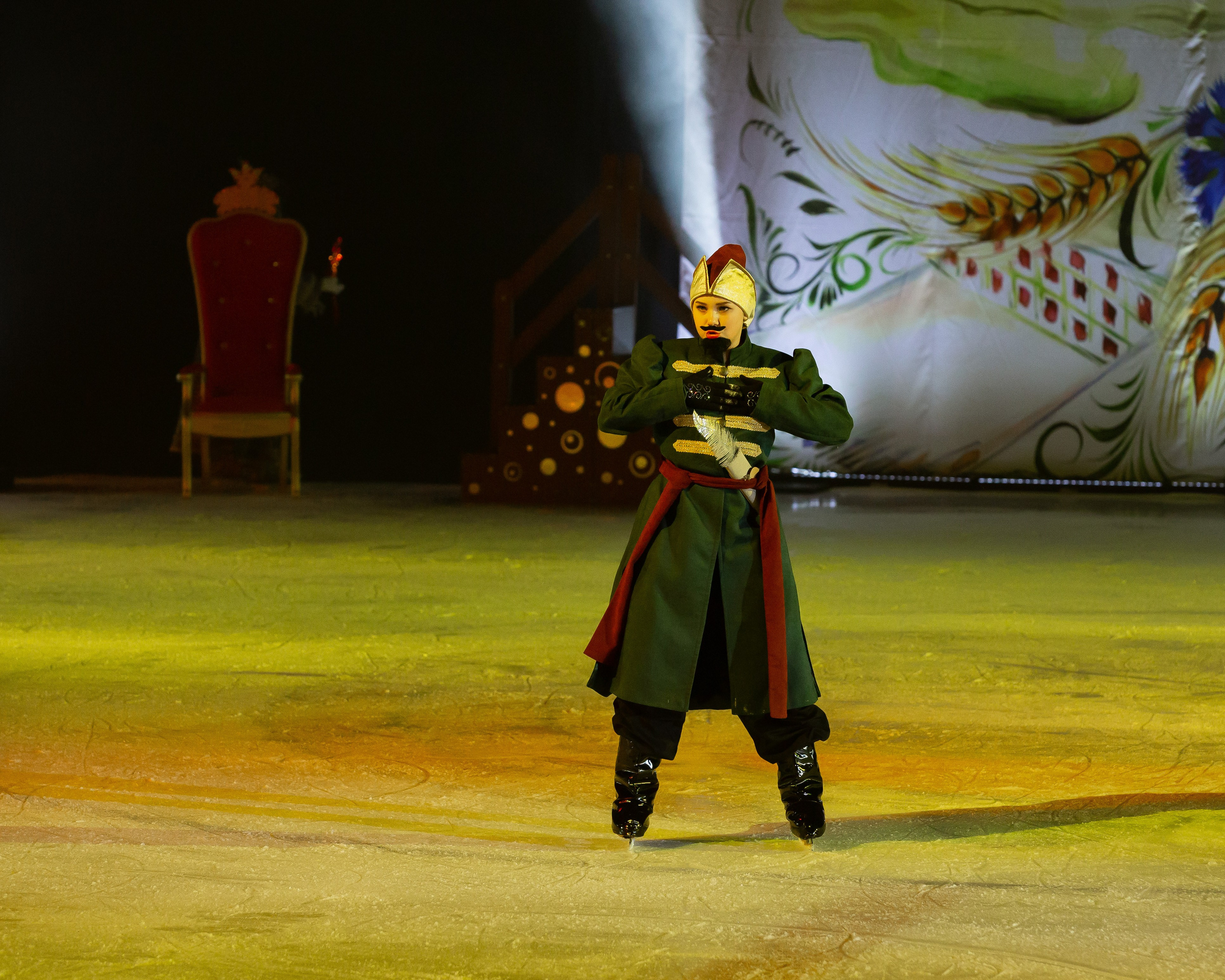 Сказочное новогоднее ледовое шоу «Конек-Горбунок» АЛЕКО. Репортажный фотограф в Москве