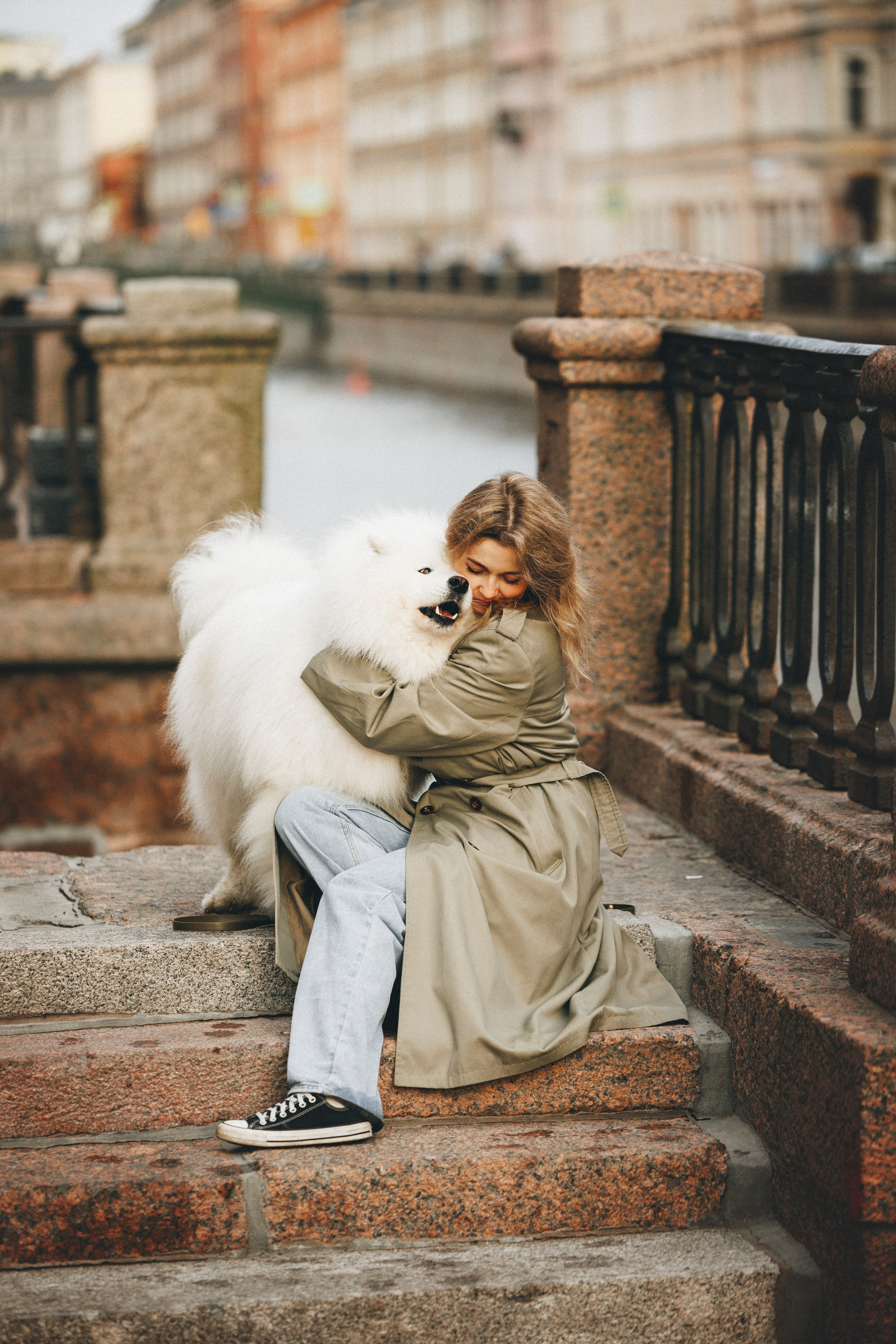 Женя и Цезарь. Фотограф анималист Осипчикова Мария