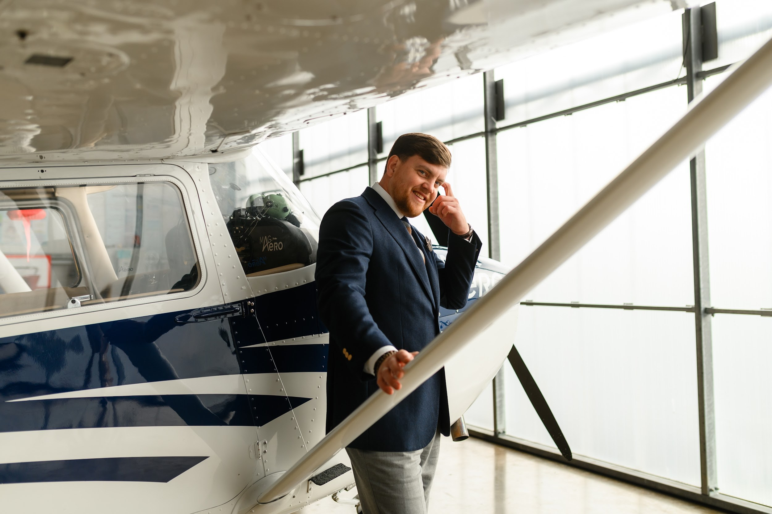 Love-story. Самолёт. Фотограф Марина Росси