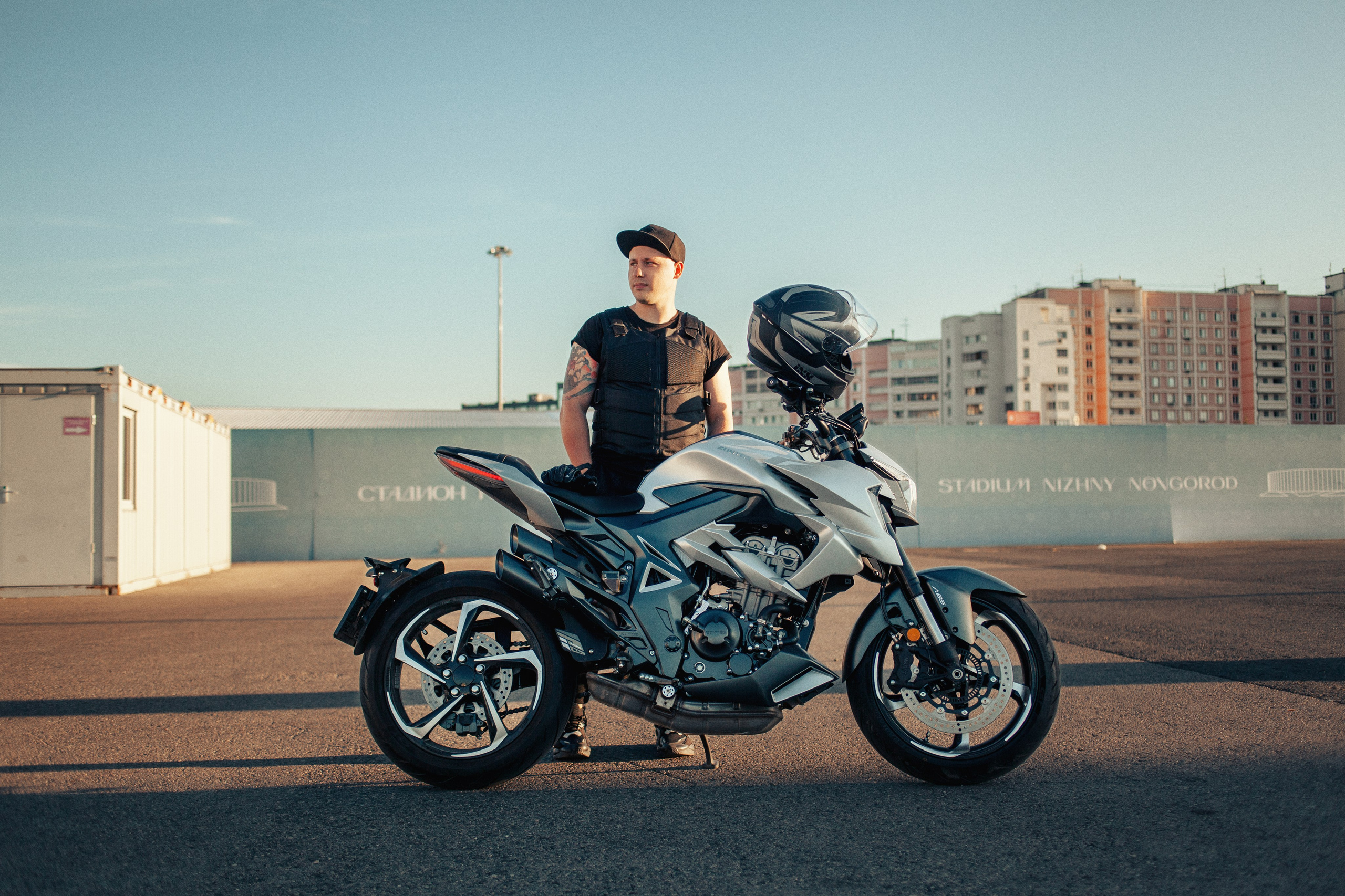 фотосессия с мотоциклом Нижний Новгород