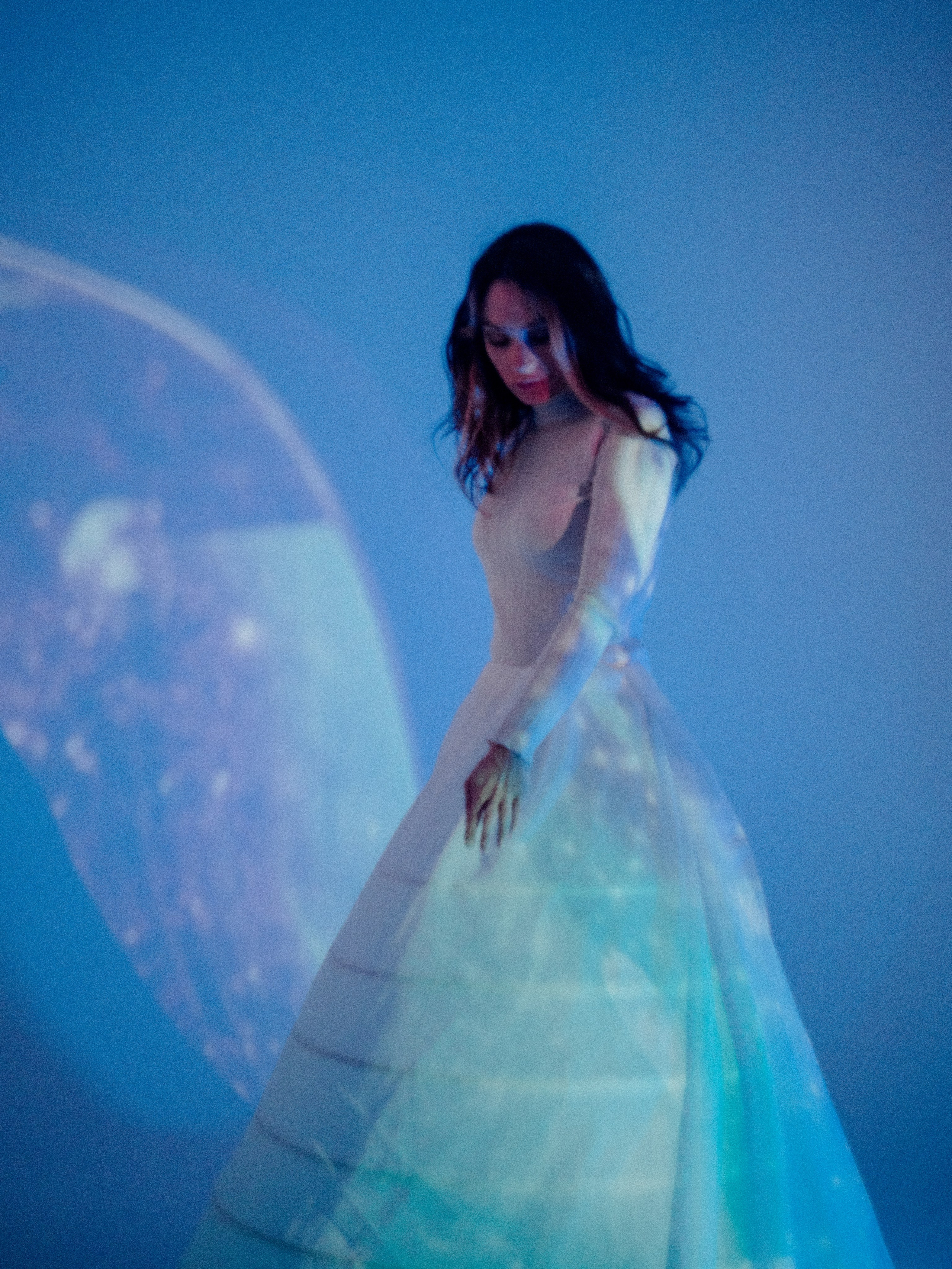 Портретная фотосессия с проектором в студии в Санкт-Петербурге. Светлана Гопанюк. Портретный фотограф. Санкт-Петербург. СПб