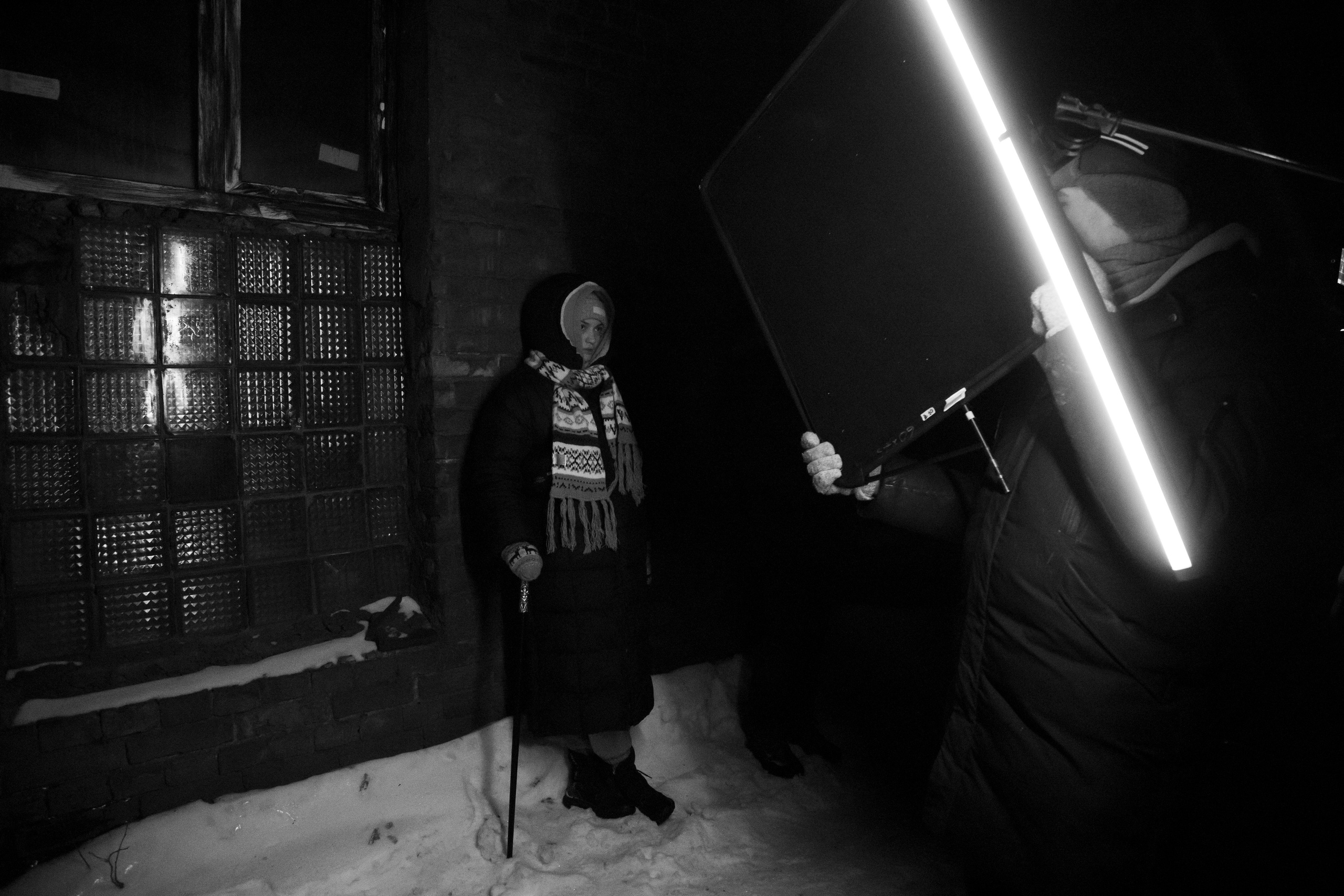 К/ф «Никого не зови счастливым, пока он…». Сандра Ковалева | ЧБ фотограф