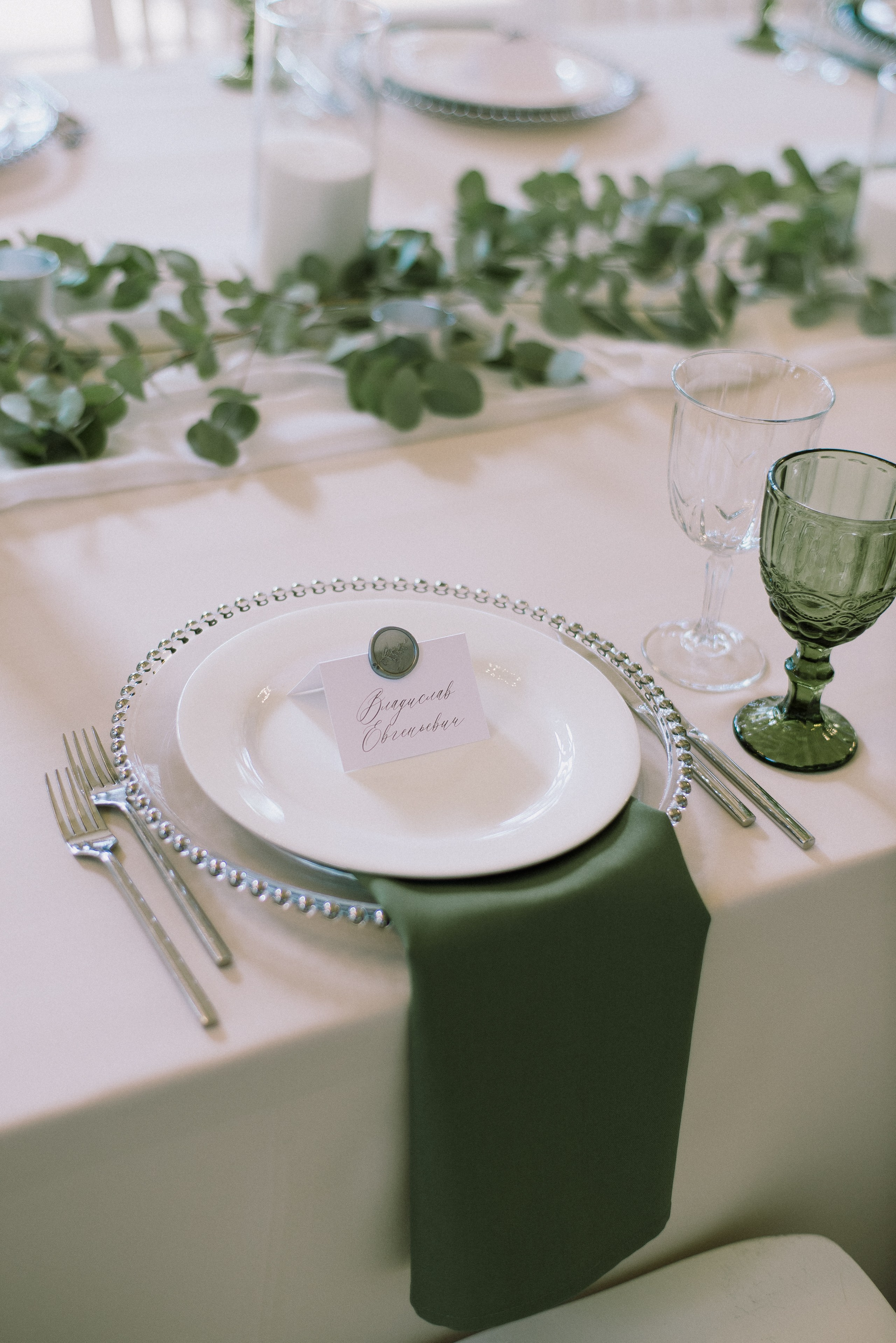 зелень в декоре