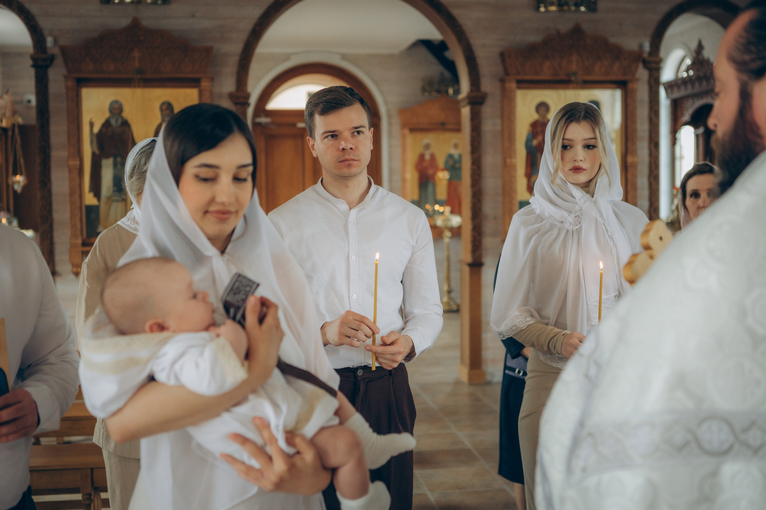 Крещение Льва. Семейный фотограф и фотограф на роды в Ростове-на-Дону Мухина Виктория