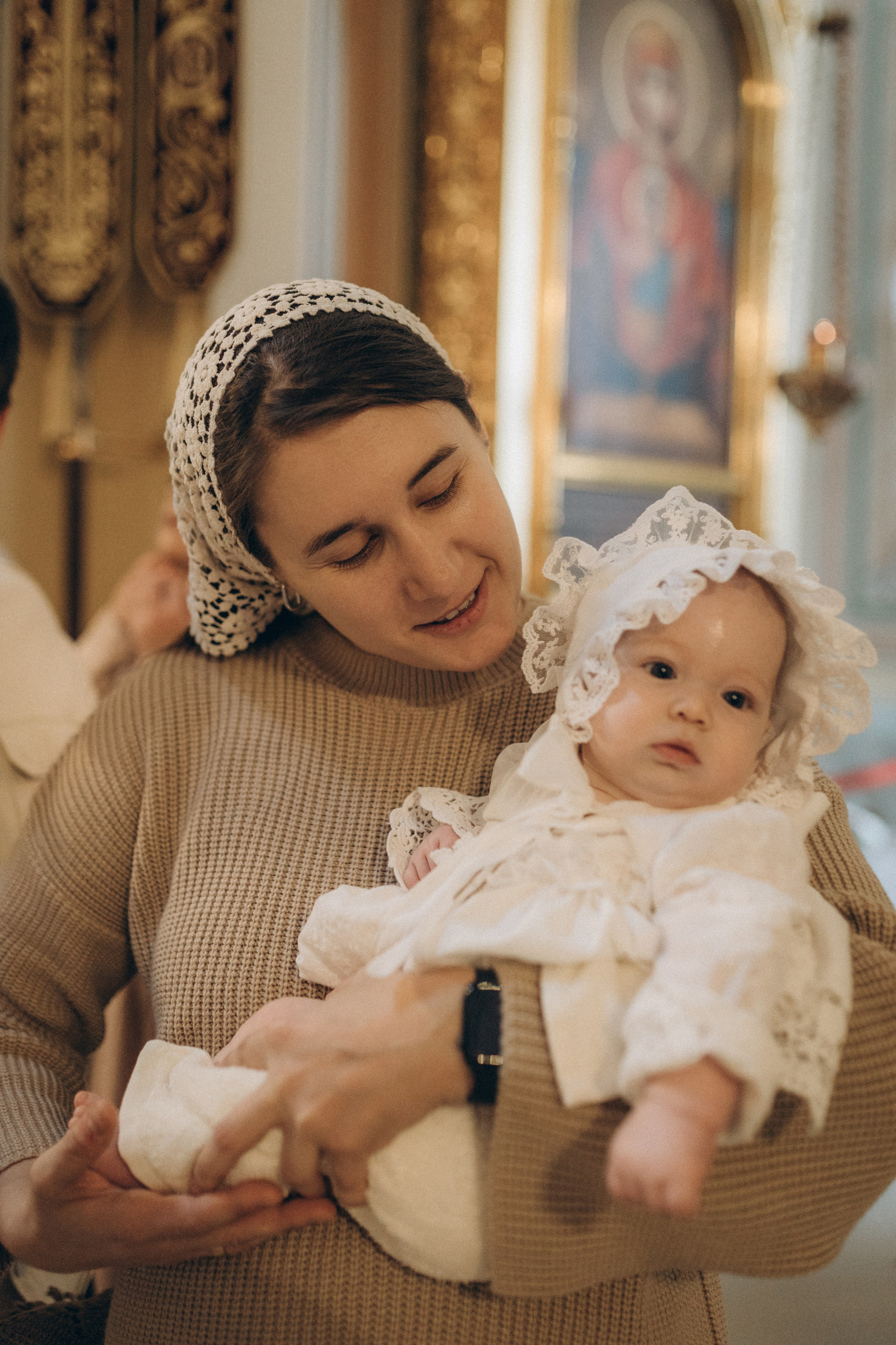 Крещение Анютки. Семейный фотограф и фотограф на роды в Ростове-на-Дону Мухина Виктория