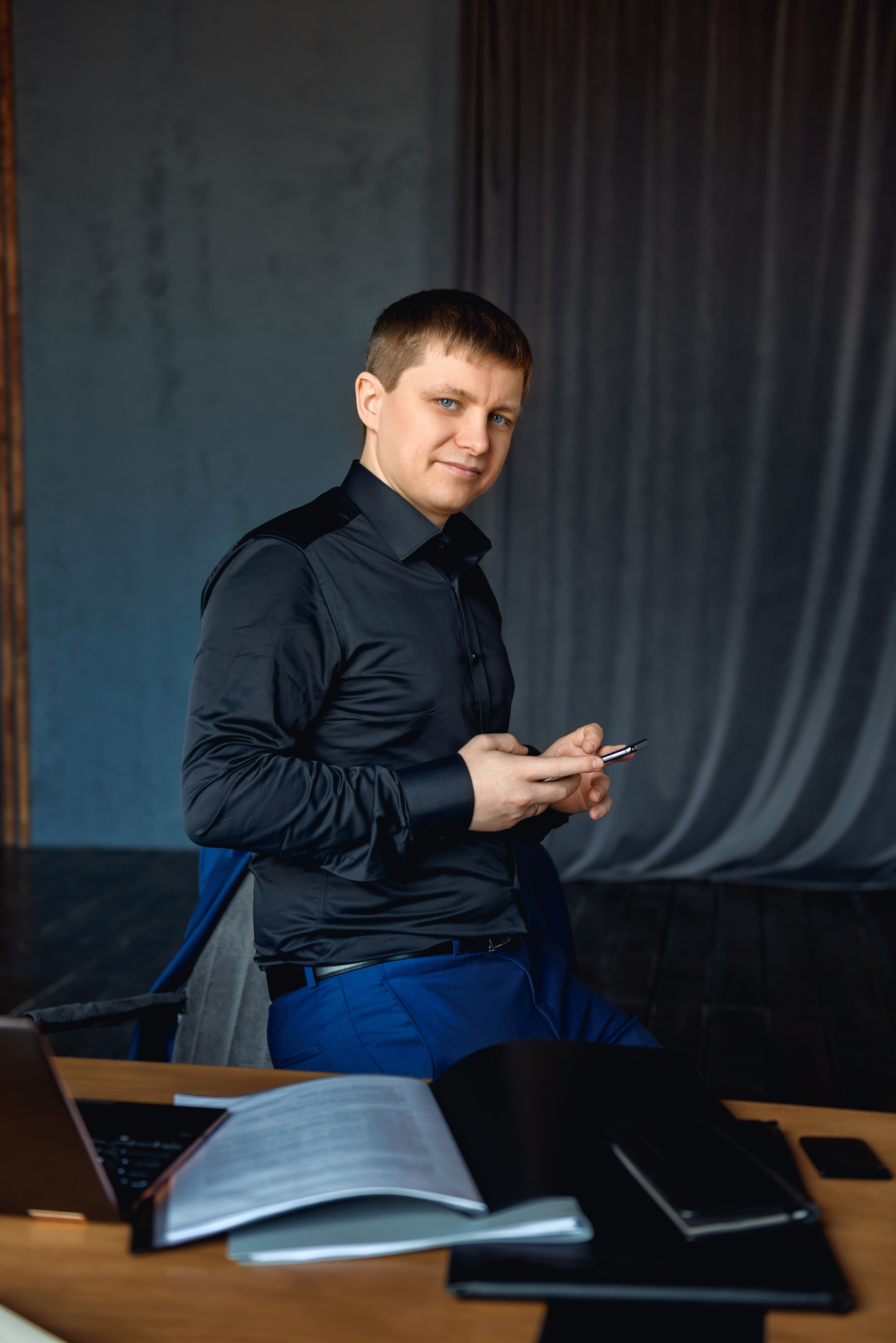 Мужской портрет. Фотосессия для мужчин. Мария Прищеп. Профессиональный фотограф в Краснодаре