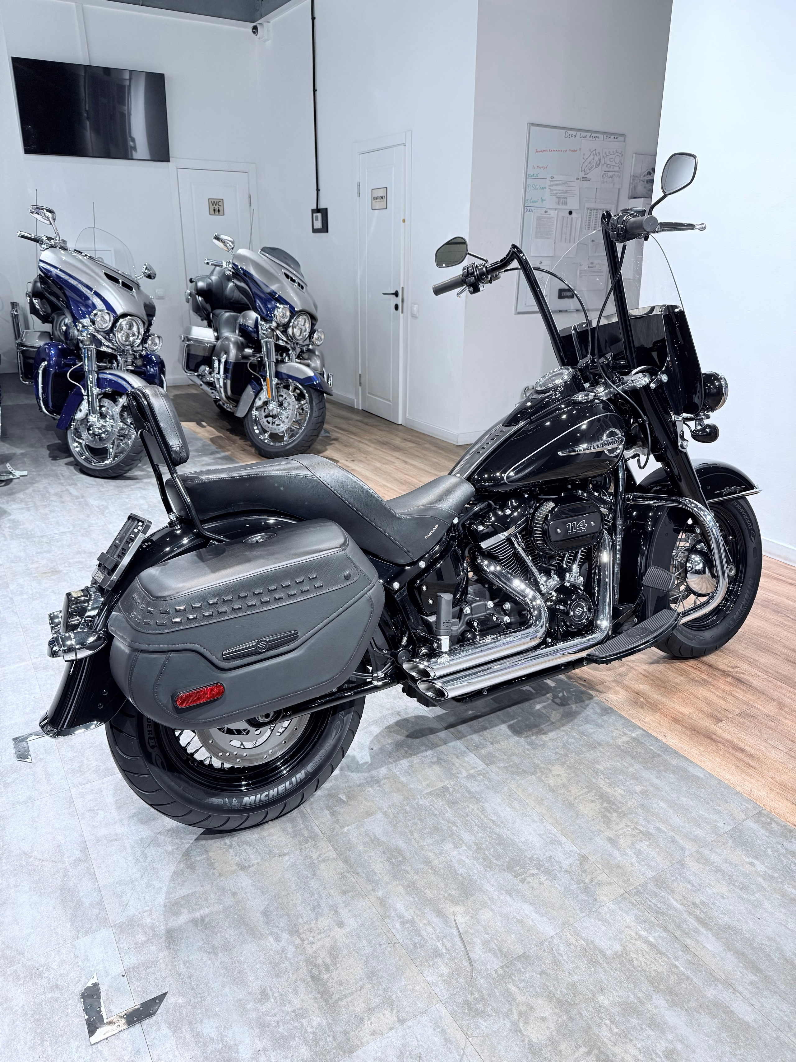 114 Heritage Black Mexican. Hello Davidson, Москва. Только хорошие мотоциклы…