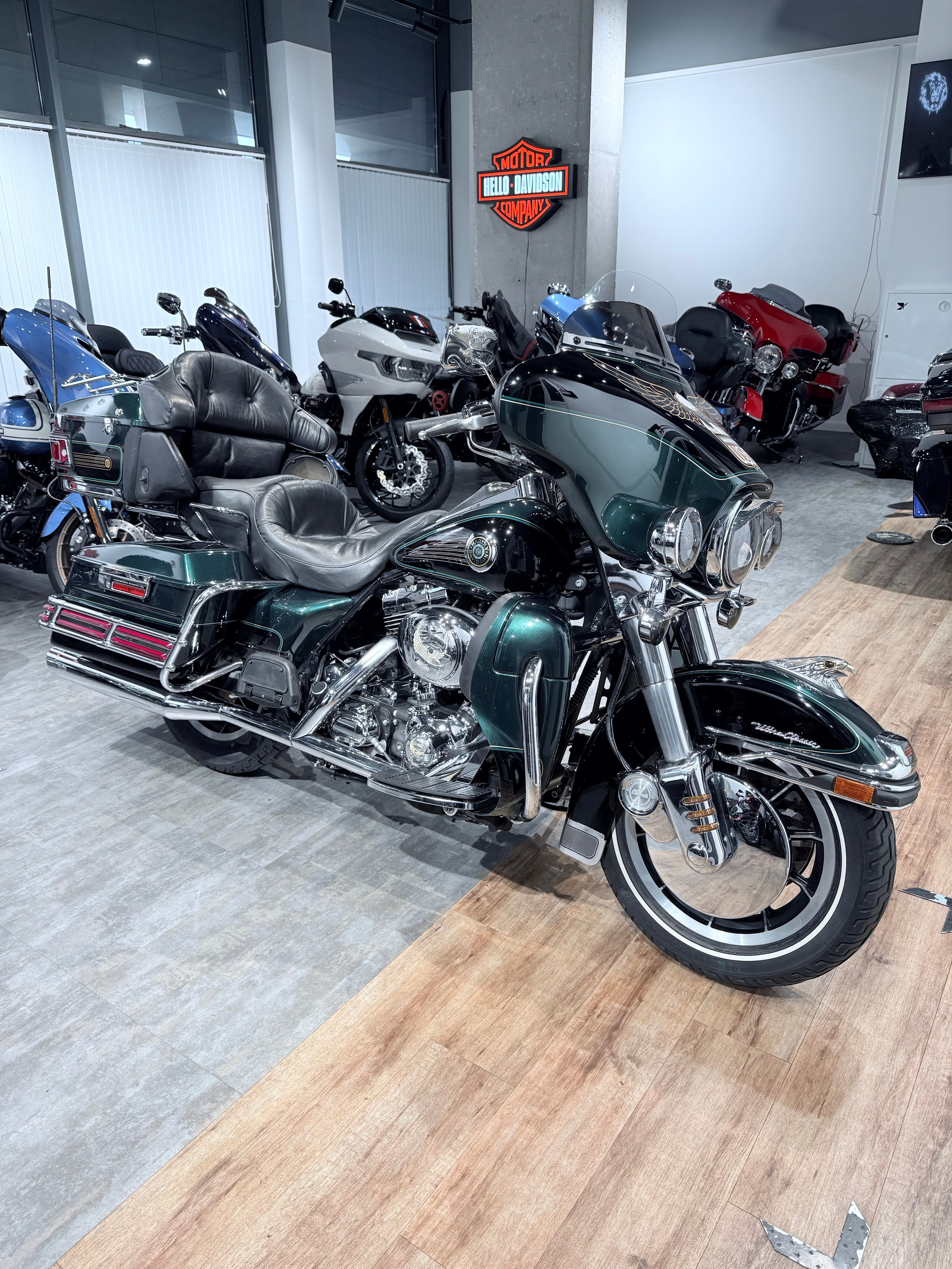 Electra Glide Emerald Green. Hello Davidson, Москва. Только хорошие мотоциклы…