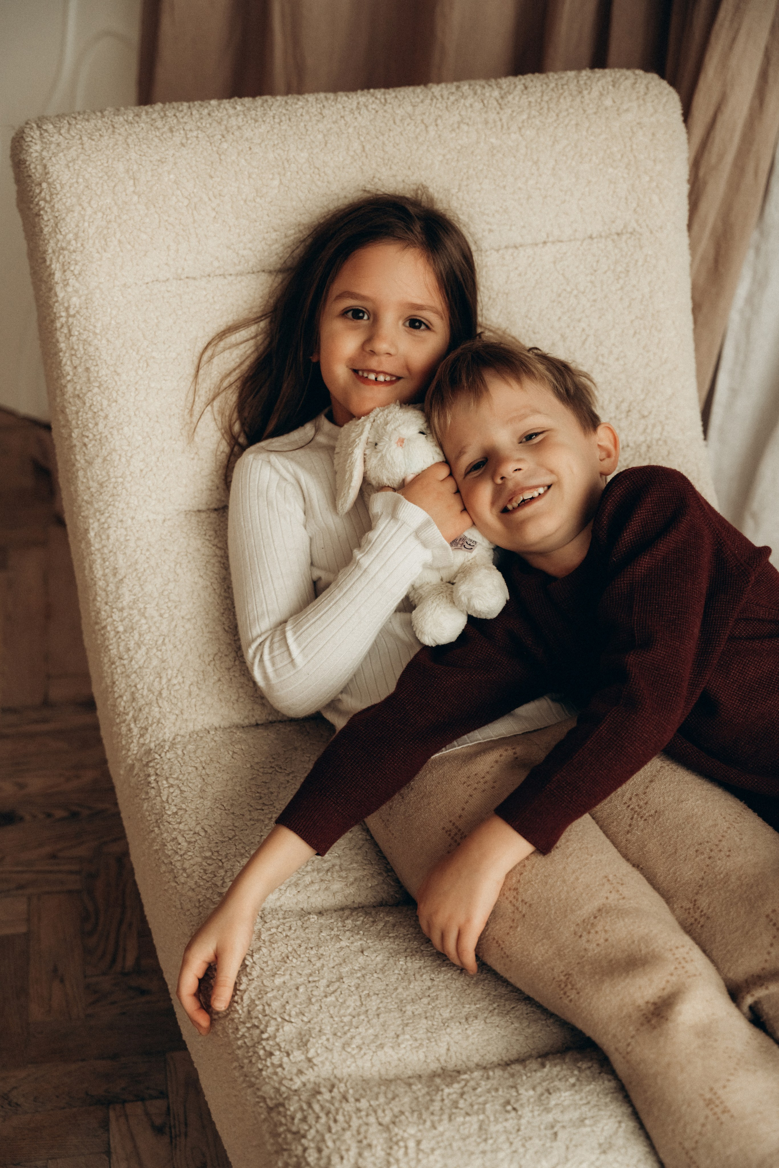 Маша, Дима, Верочка и Артёмка. Фотограф Мария Миллс | Минск