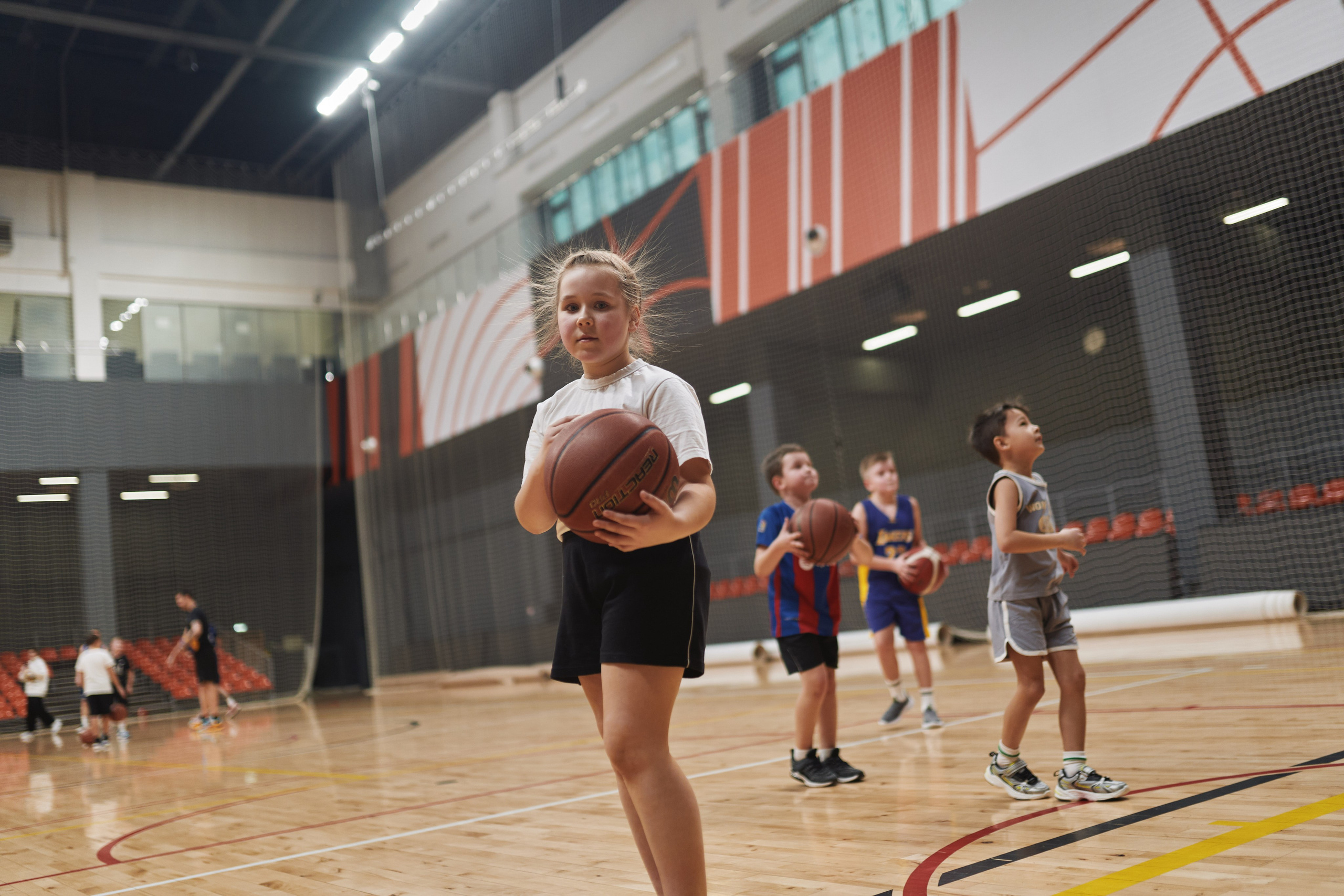 Новогодний баскетбол 2025. Детская лига. Евгений Бреча. Коммерческий и бэкстейдж фотограф в Москве