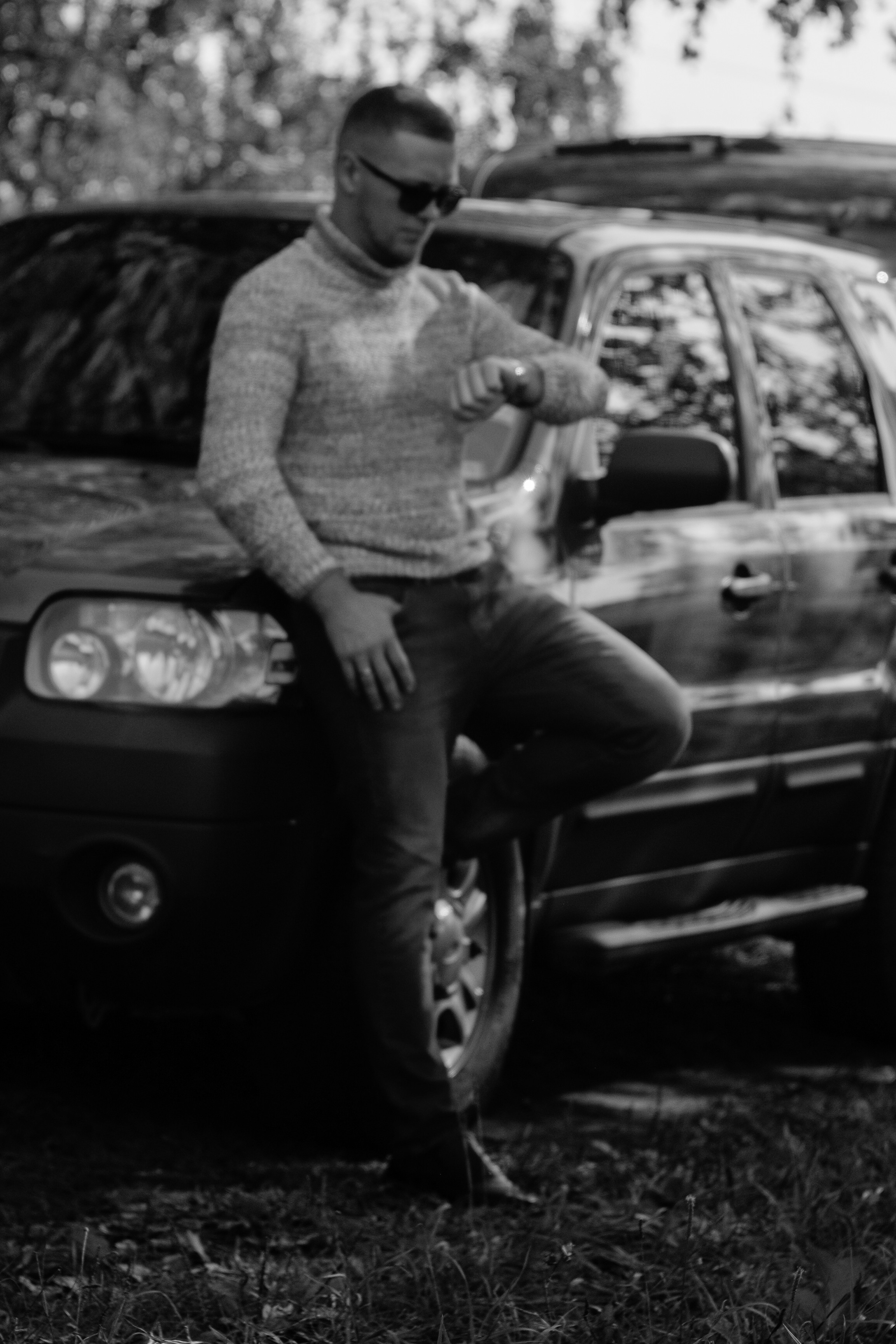 Фотосессия love story в лесу Новосибирска. Семейный фотодуэт Ирина и Николай Власьевы. Фотосессии в Новосибирске