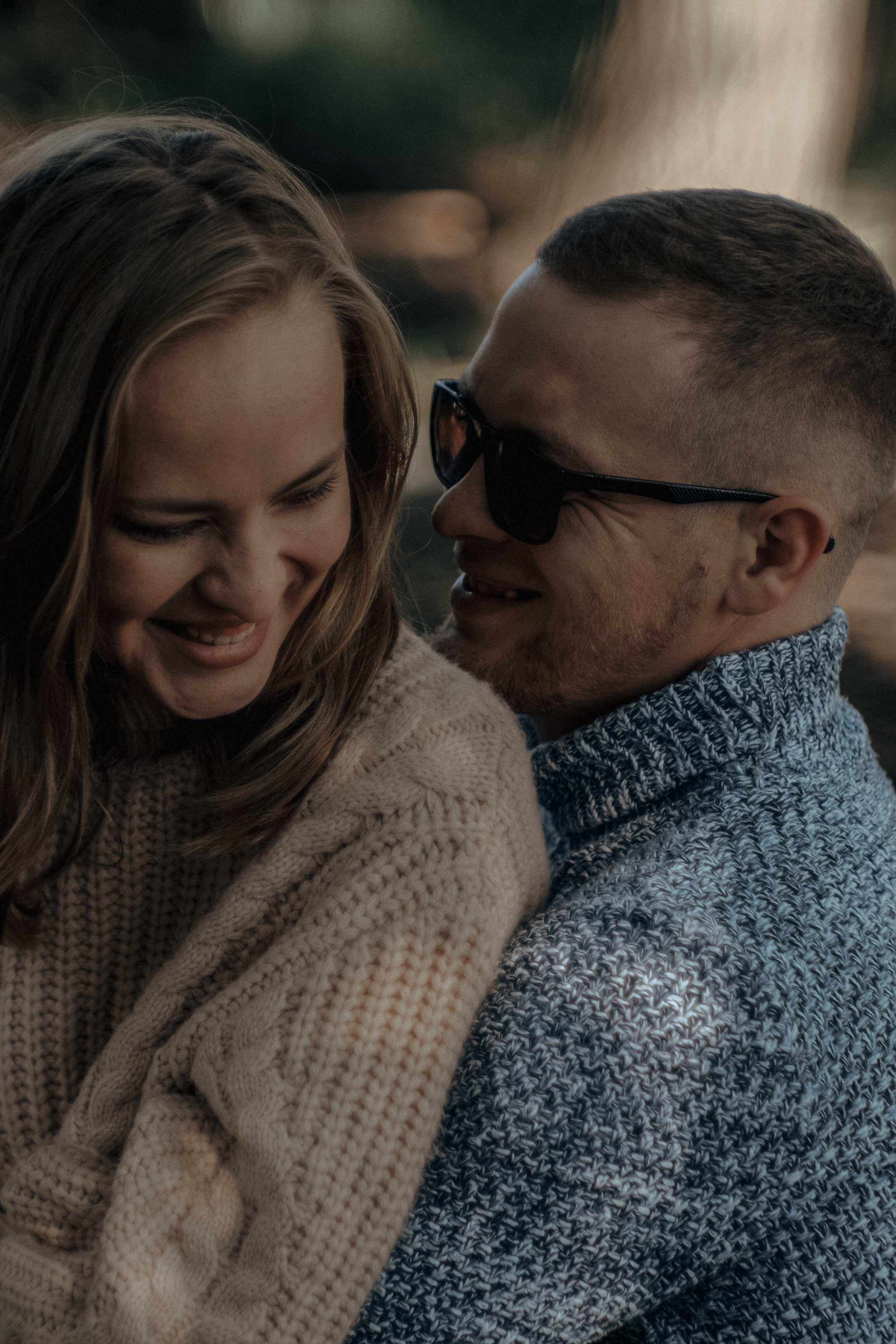 Фотосессия love story в лесу Новосибирска. Семейный фотодуэт Ирина и Николай Власьевы. Фотосессии в Новосибирске