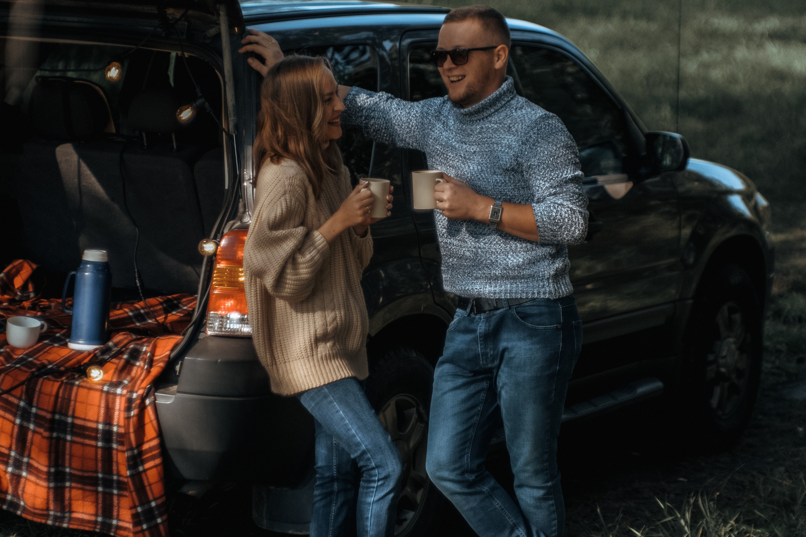 Фотосессия love story в лесу Новосибирска. Семейный фотодуэт Ирина и Николай Власьевы. Фотосессии в Новосибирске