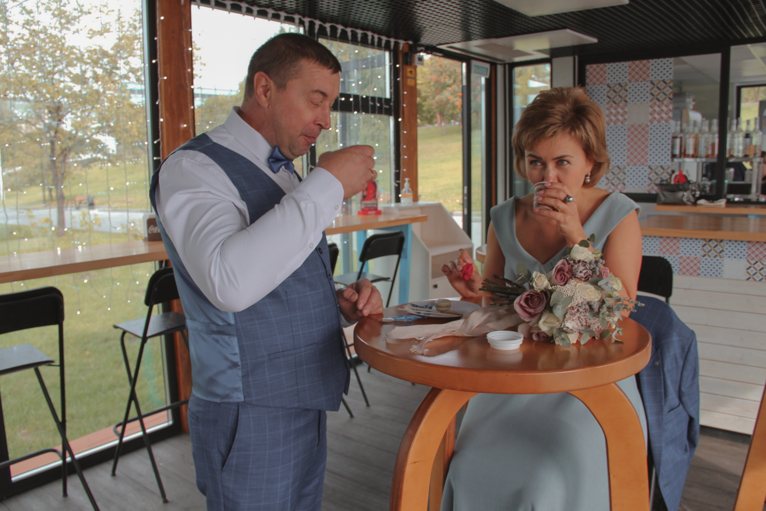 Свадебная фотосессия годовщины. Семейный фотодуэт Ирина и Николай Власьевы. Фотосессии в Новосибирске