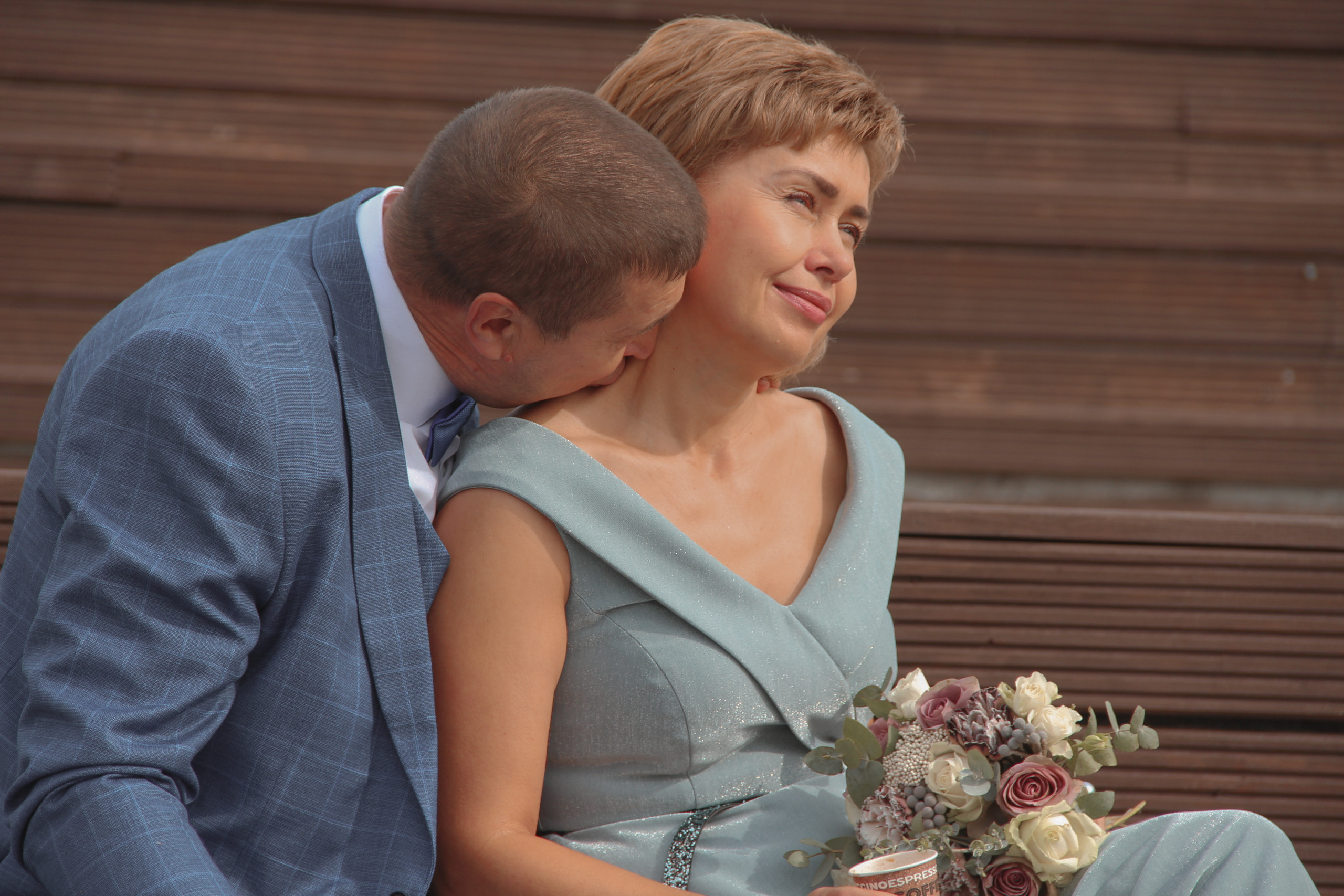 Свадебная фотосессия годовщины. Семейный фотодуэт Ирина и Николай Власьевы. Фотосессии в Новосибирске