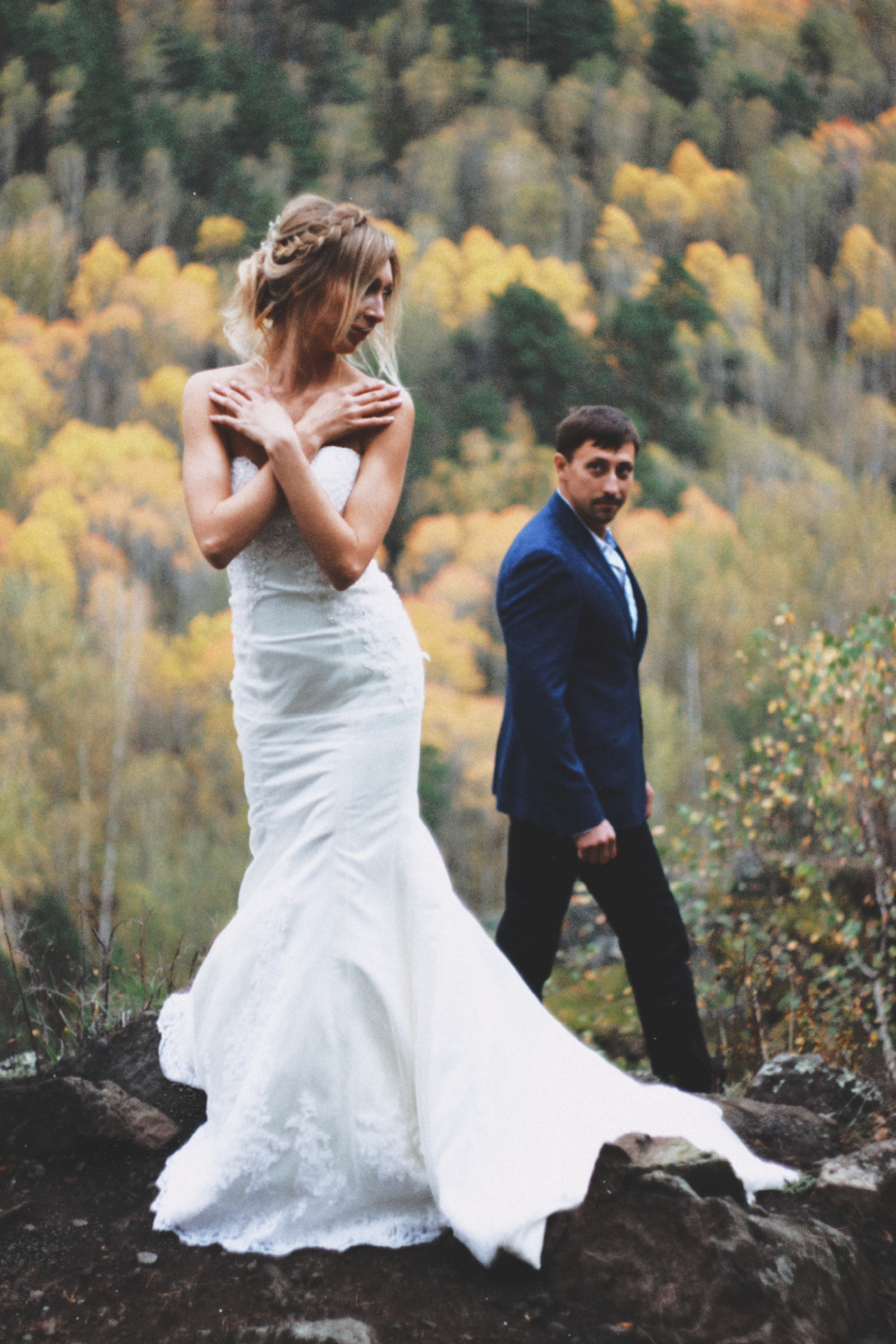 Свадебная фотосессия на Бердских скалах. Семейный фотодуэт Ирина и Николай Власьевы. Фотосессии в Новосибирске