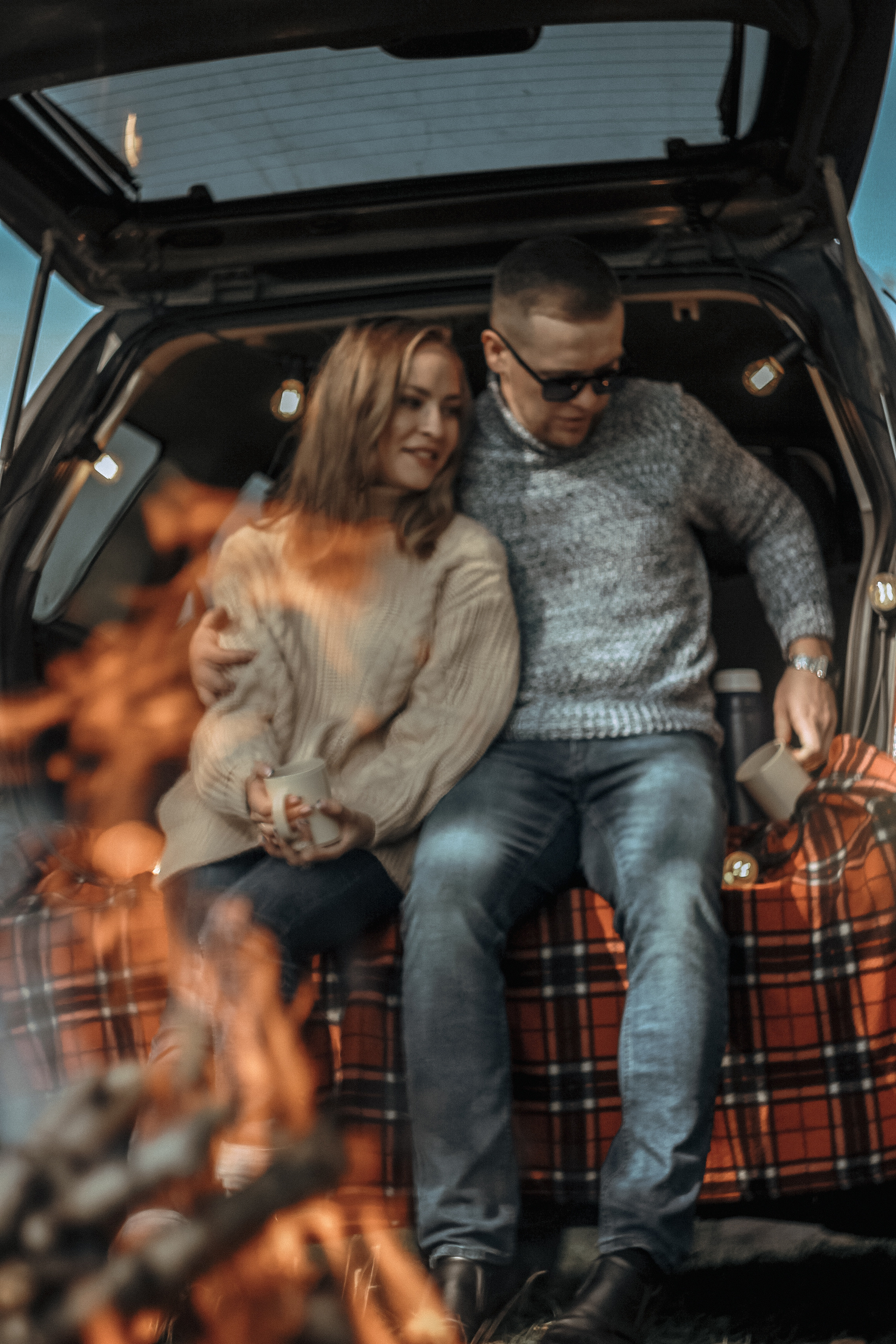 Фотосессия love story в лесу Новосибирска. Семейный фотодуэт Ирина и Николай Власьевы. Фотосессии в Новосибирске