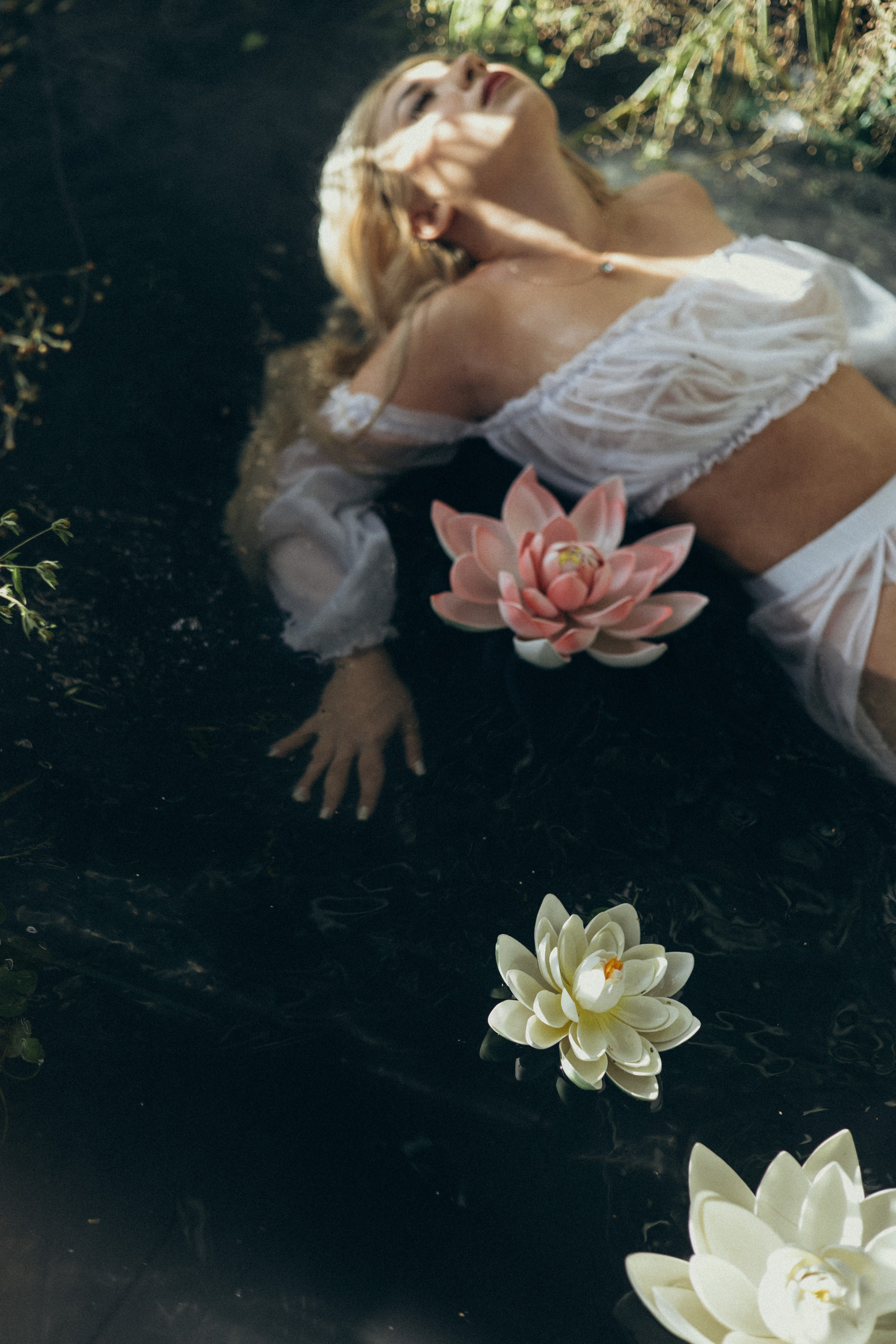 Даша и кувшинки. Портретный и семейный фотограф в Воронеже Ксения Ремизова