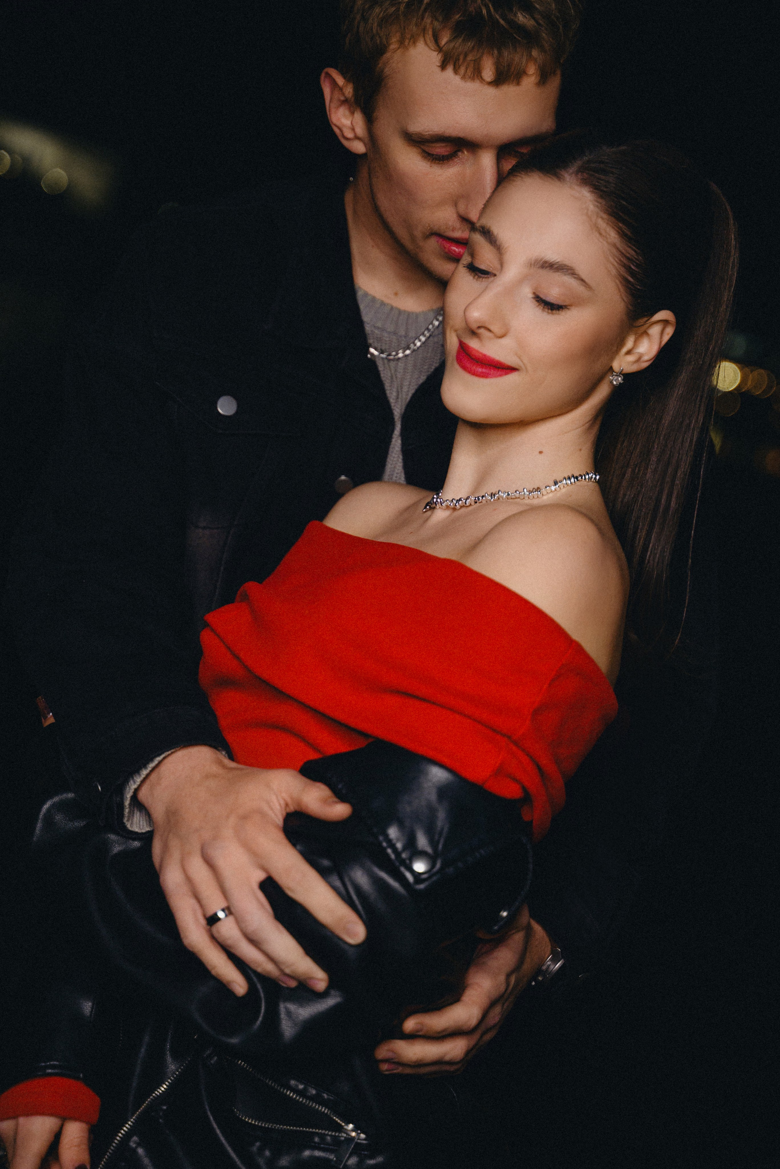 Любовь в ночном городе. Свадебный и портретный фотограф в Минске Наташа Каракулова