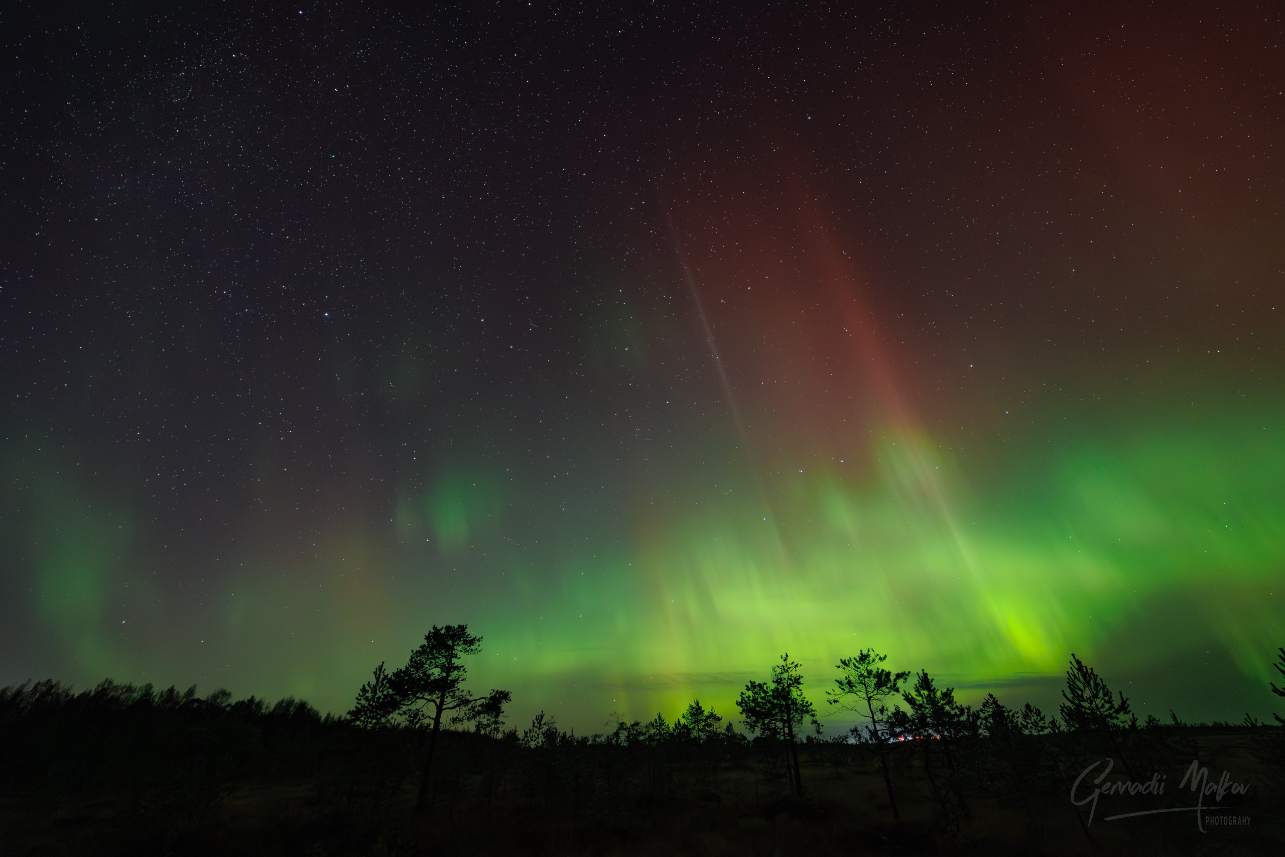 Северное сияние Aurora