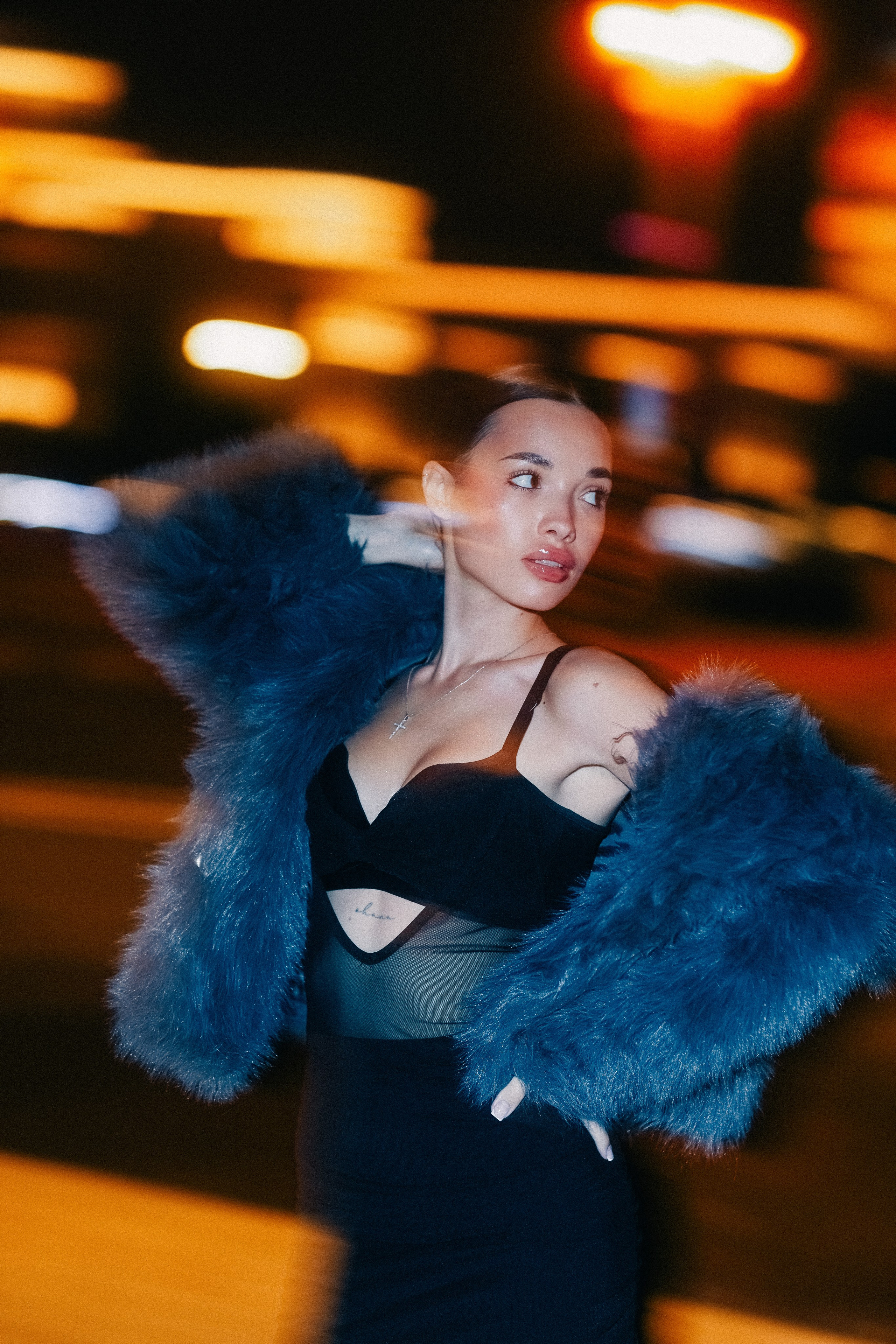 Ночь в городе. Женский фотограф в Москве Ксения Казакова