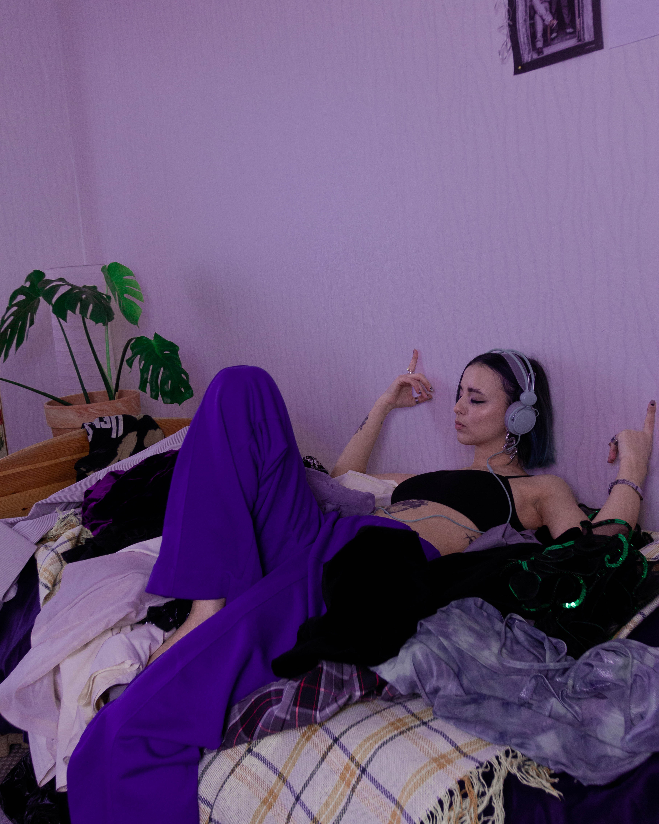 PURPLE RAIN. Photographer Barcelona