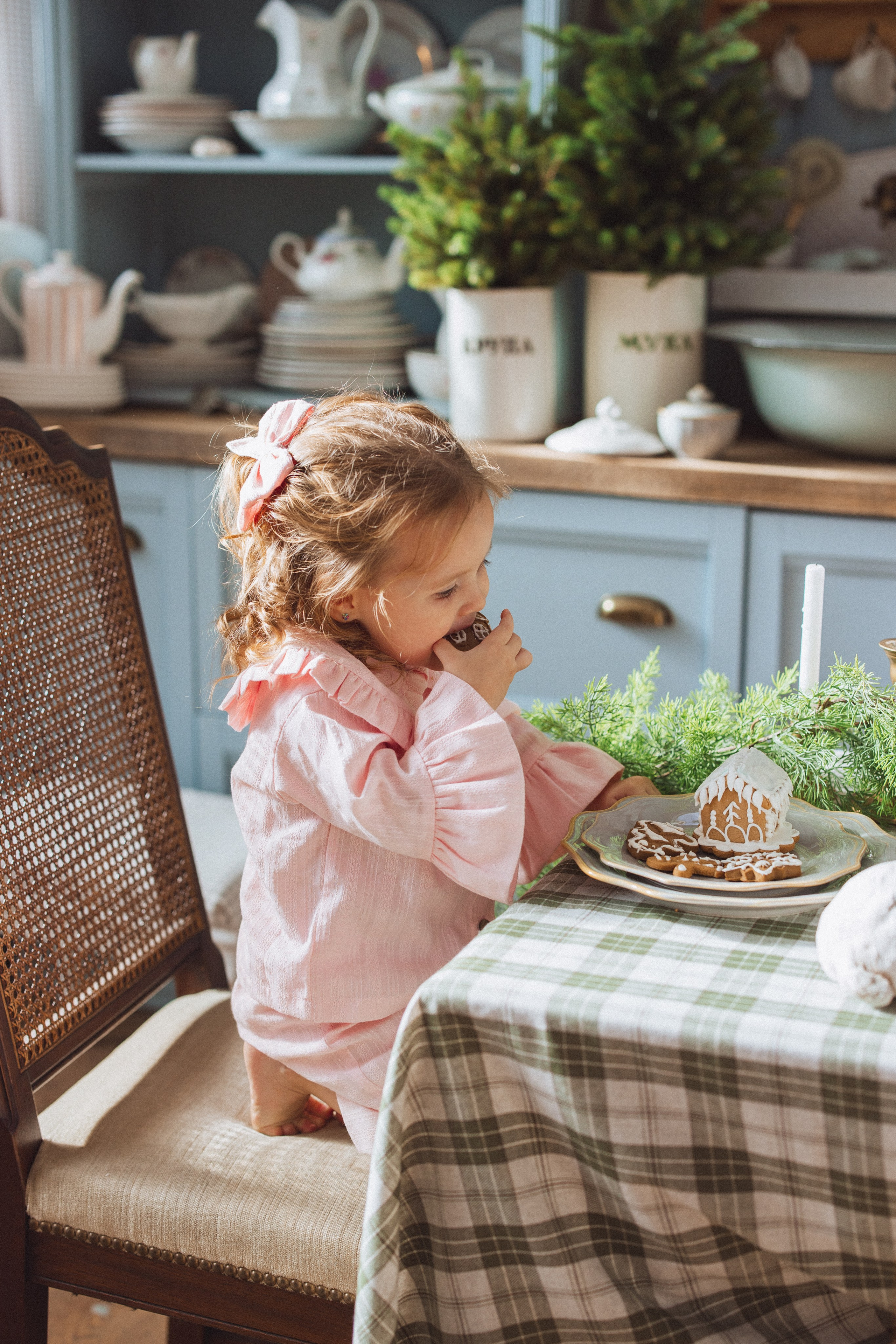 Новогодняя фотосессия в стиле Винтаж. Семейный и детский фотограф в Краснодаре Анна Трашкова