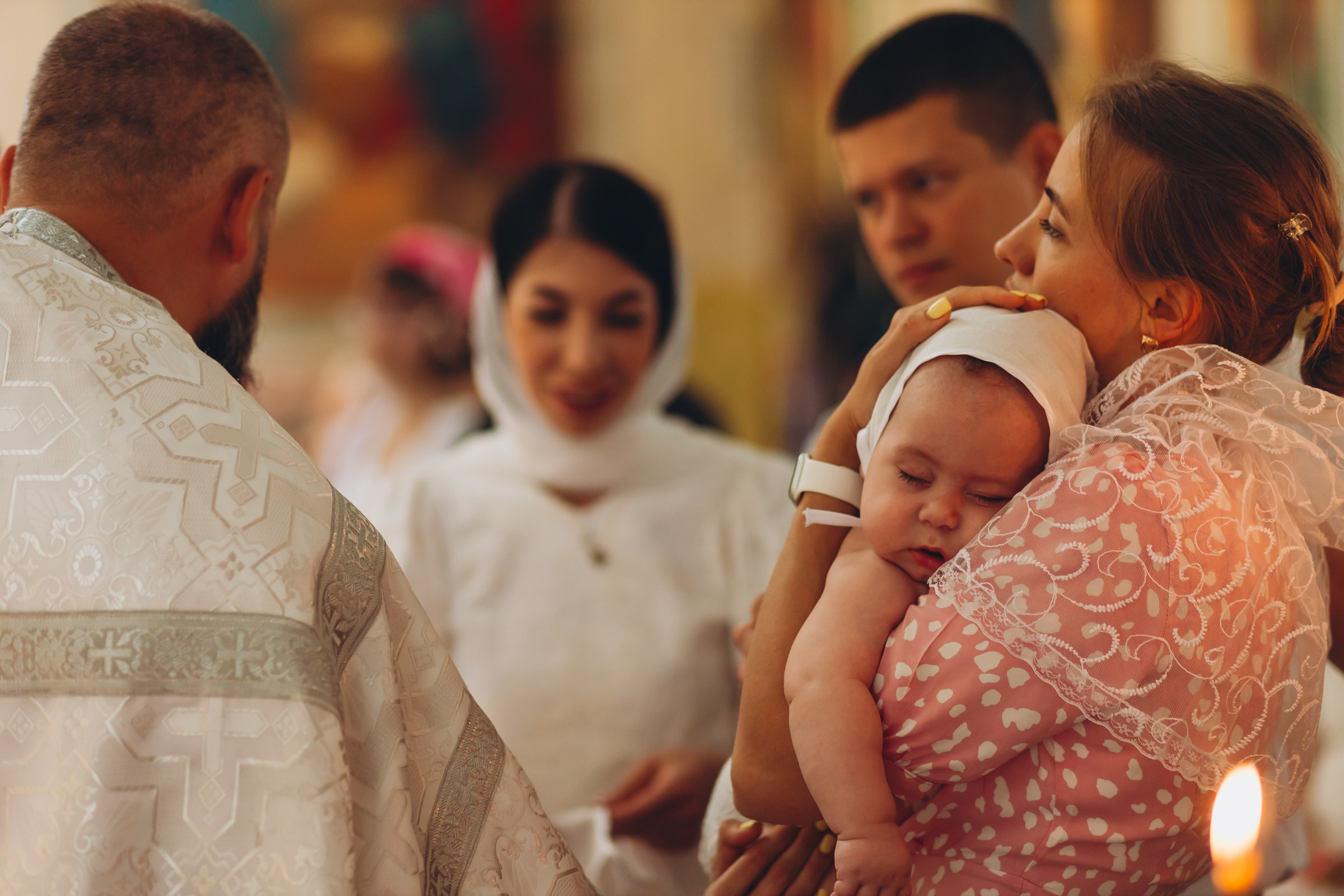 Крещение Давида. Семейный фотограф в Волгодонске Краченцева Анна