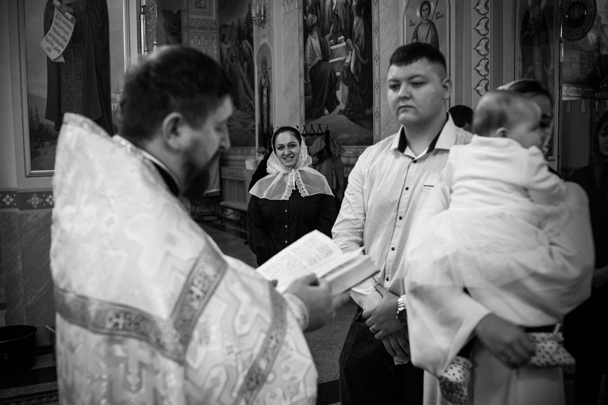 Крещение Виолетты. Семейный фотограф в Волгодонске Краченцева Анна