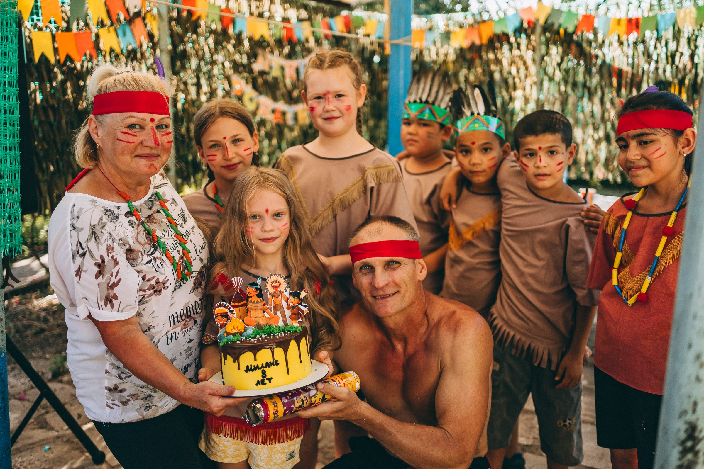 «Индейцы». Семейный фотограф в Волгодонске Краченцева Анна