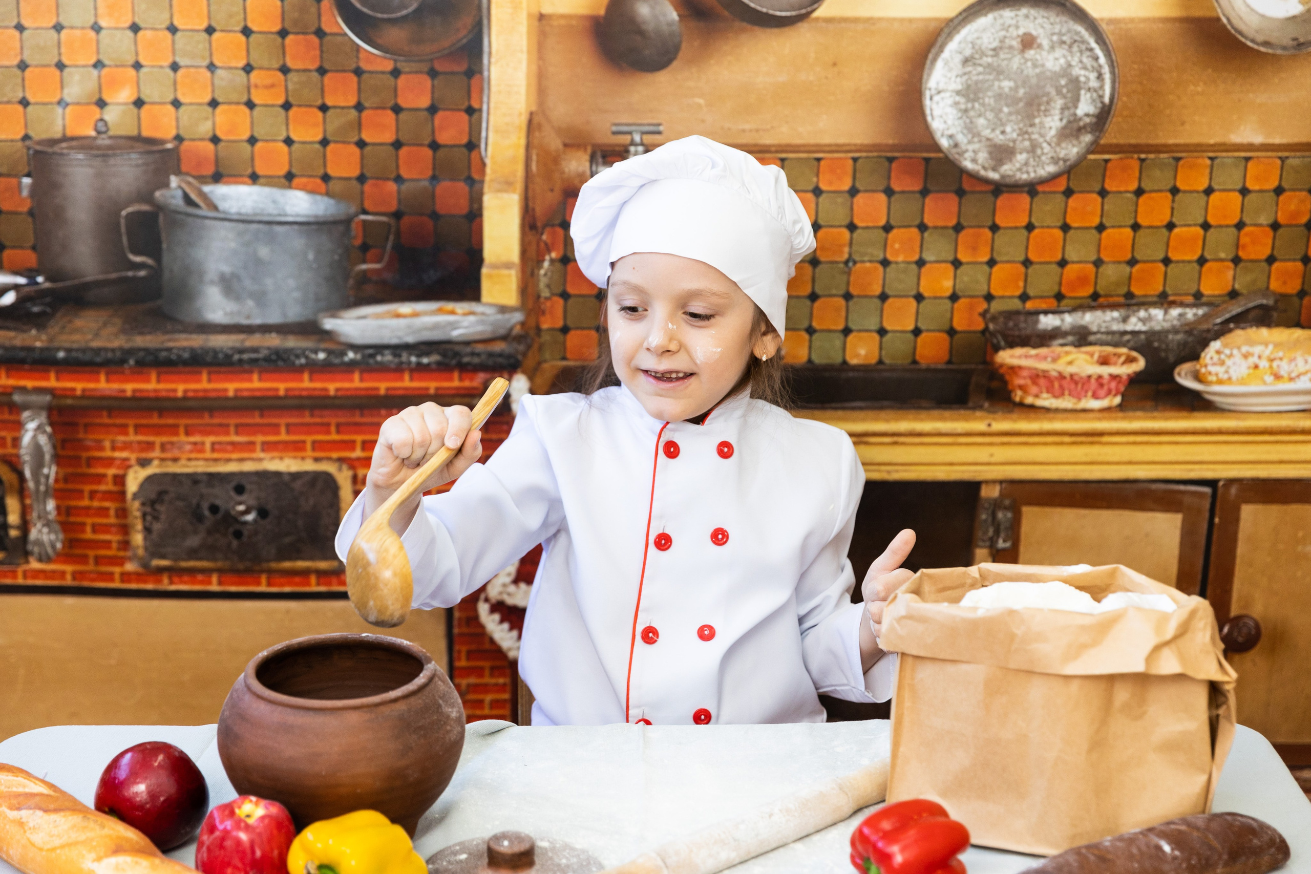 Тематическая «Поварята». Семейный, детский, школьный фотограф в Благовещенске Яна Белоусова
