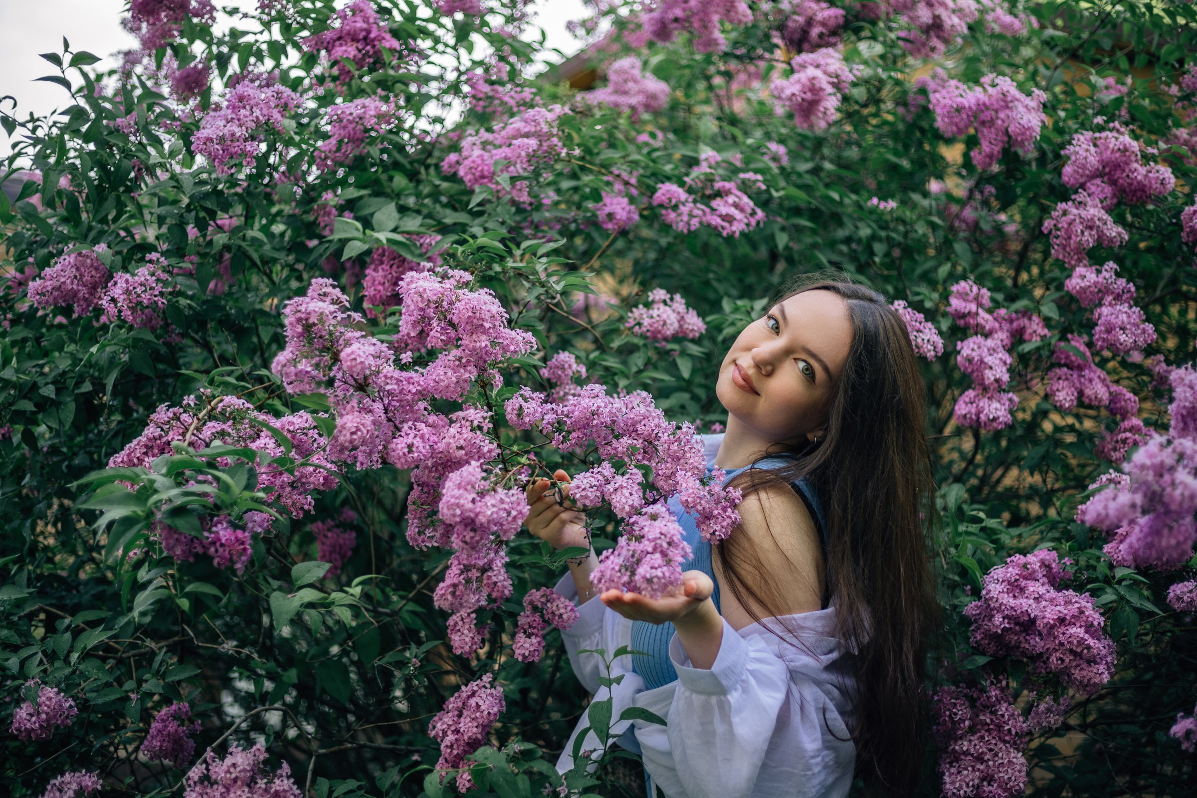 Смазы сирени. Екатерина. Июнь 2025. Фотограф Пермь. Свадьбы. Семья и дети, школа, д. сад. Фотокниги