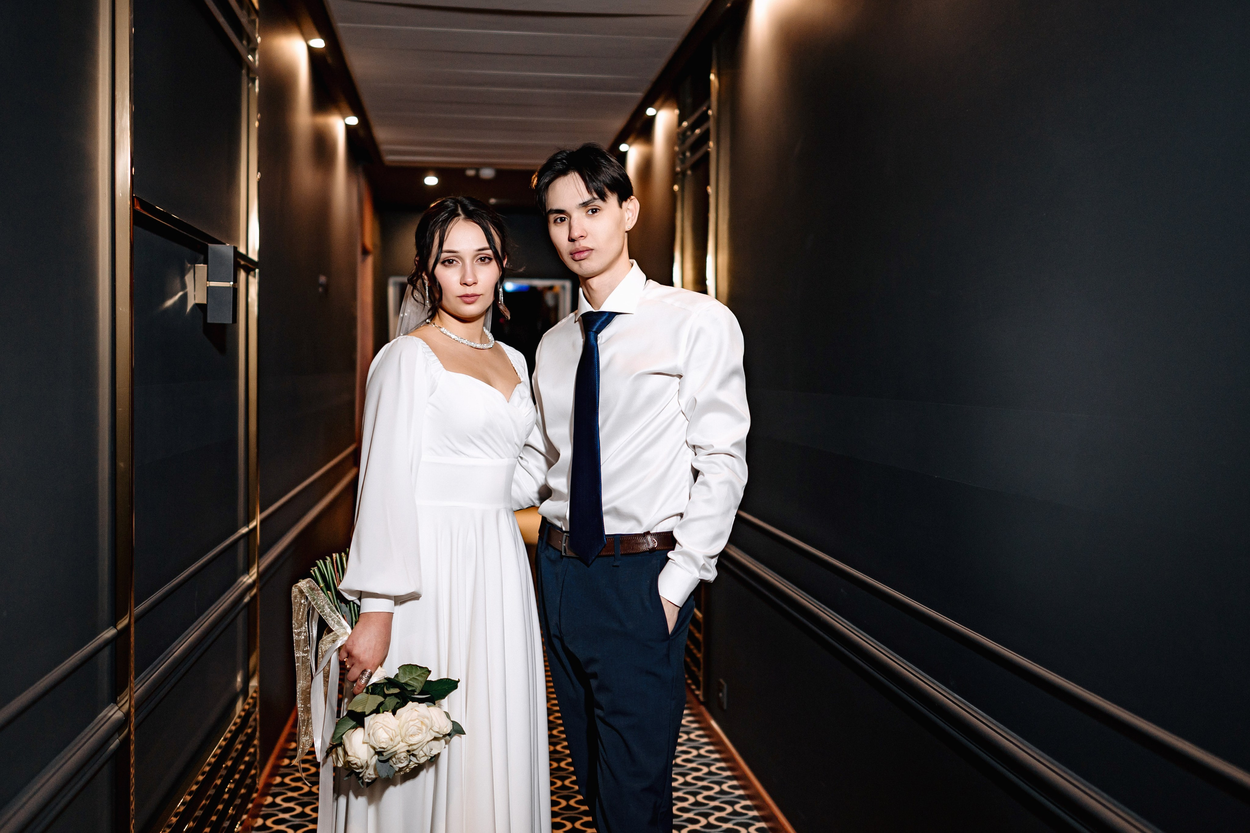 Свадебная красивая фотосессия