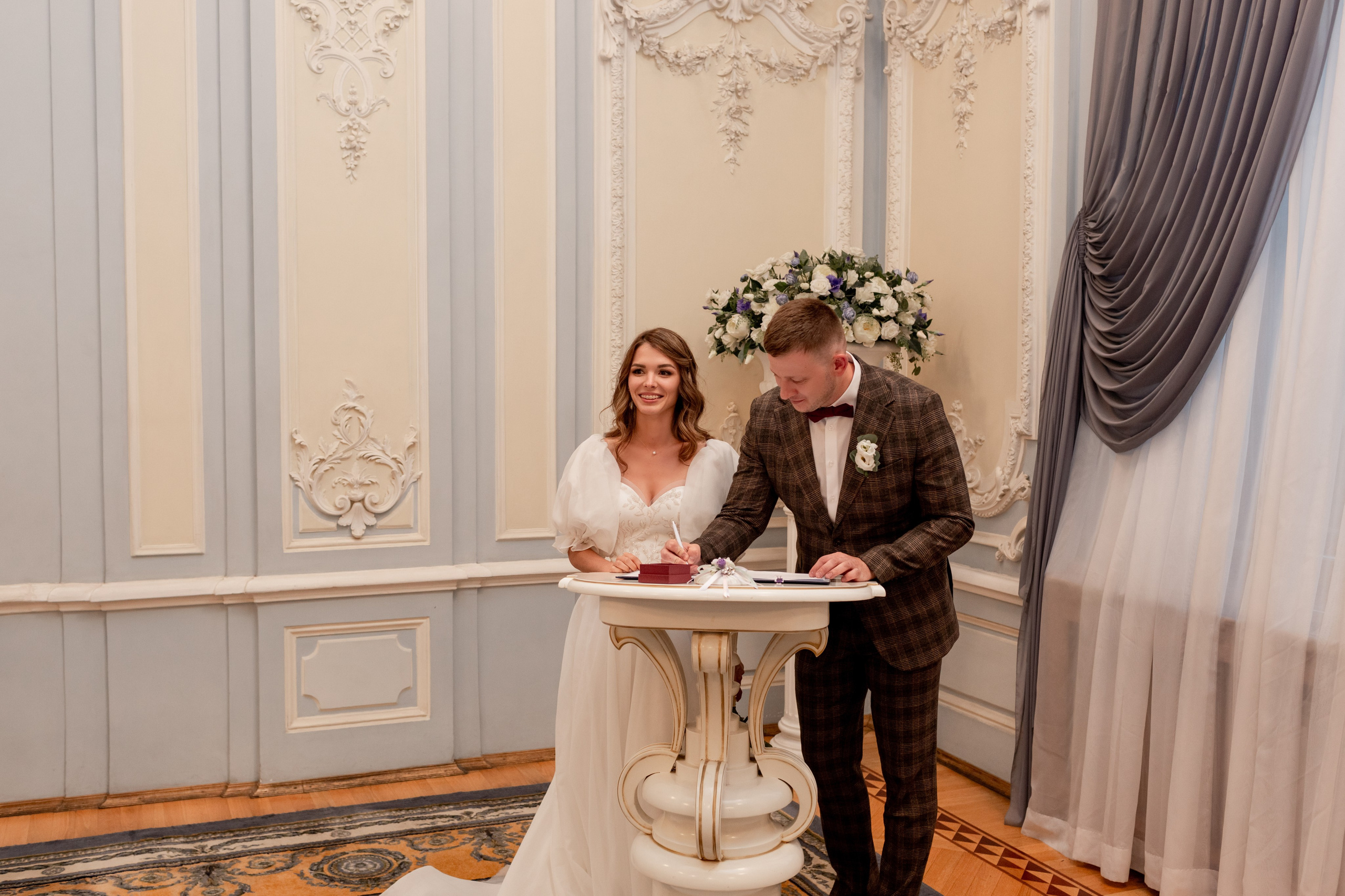 Свадебные фотографии в Петербурге. Свадебный фотограф Кирилл Белый