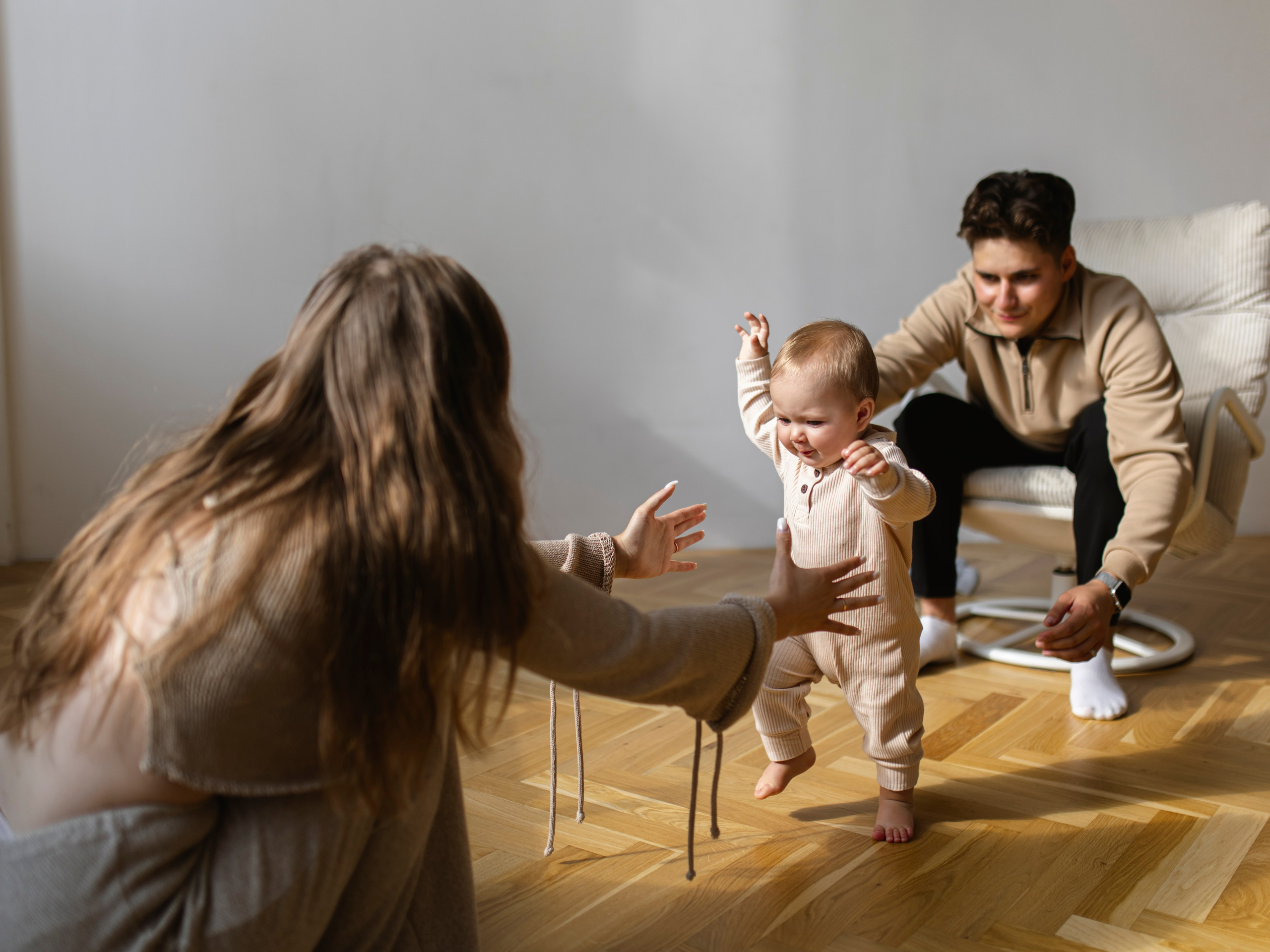 Семейная съемка в студии. Фотограф СПБ Засорина Юлия