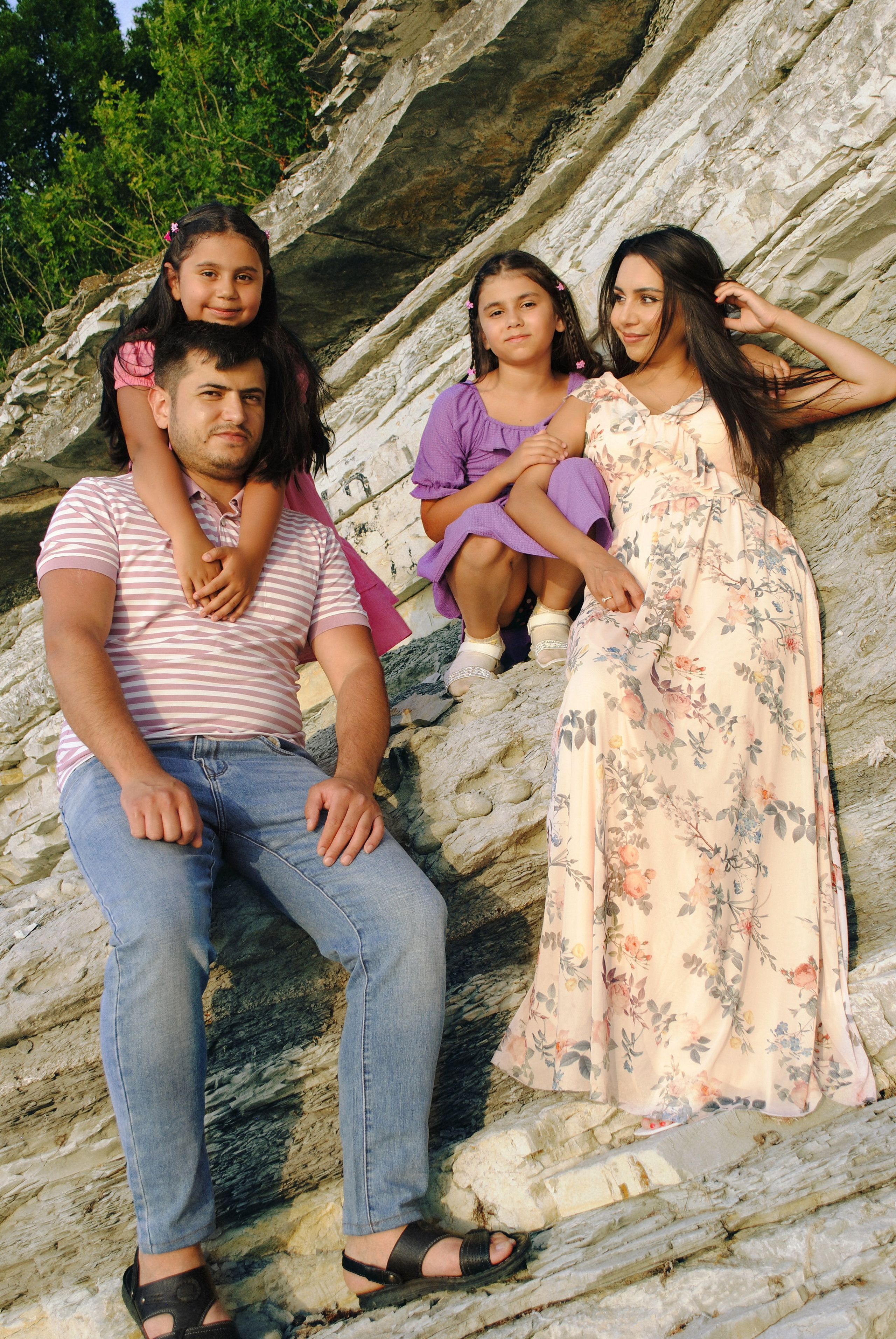 Жанна и семья. Фотограф Мария Мусаелян